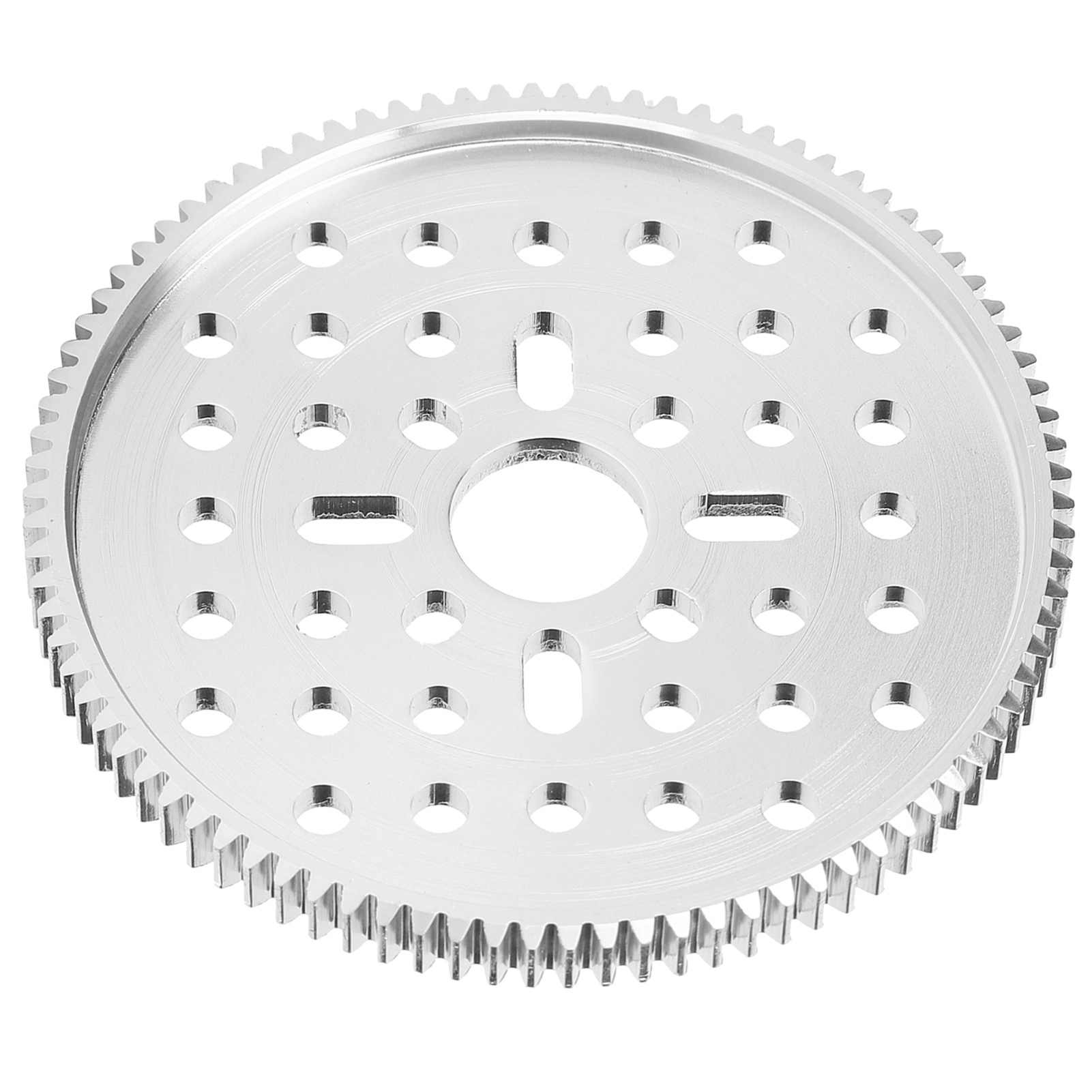 Zylindrisches Aluminiumzahnrad Mit 90 Zähnen Und 14 Mm Mittelbohrung Für Untersetzung Oder Overdrive