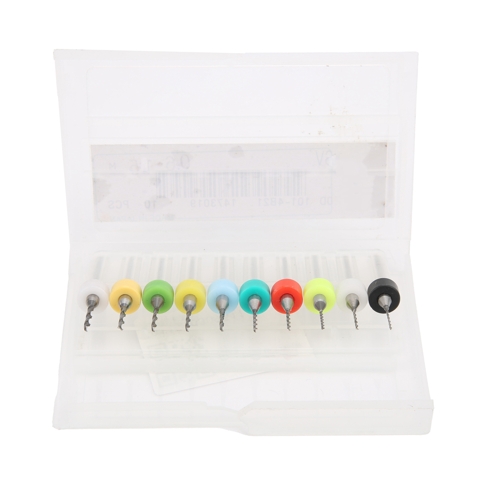 Set Mit 10 Mini-spiralbohrern Aus Wolframstahl Für Die Reparatur Und Gravur Von Leiterplatten, 0,6 Bis 1,5 Mm
