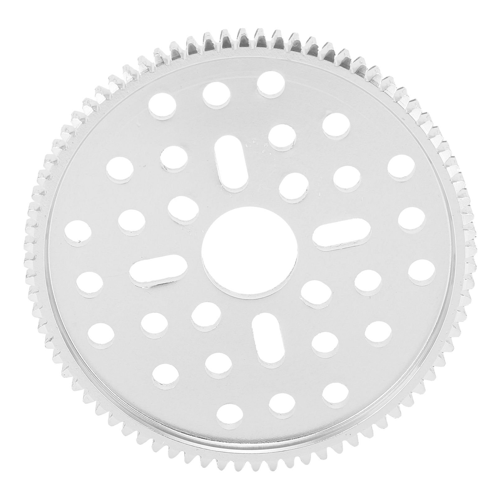 Zylindrisches Aluminiumzahnrad, 80 Zähne, Modul 0,8, Teilenummer 4302-0014-0080, Bohrung 14 Mm