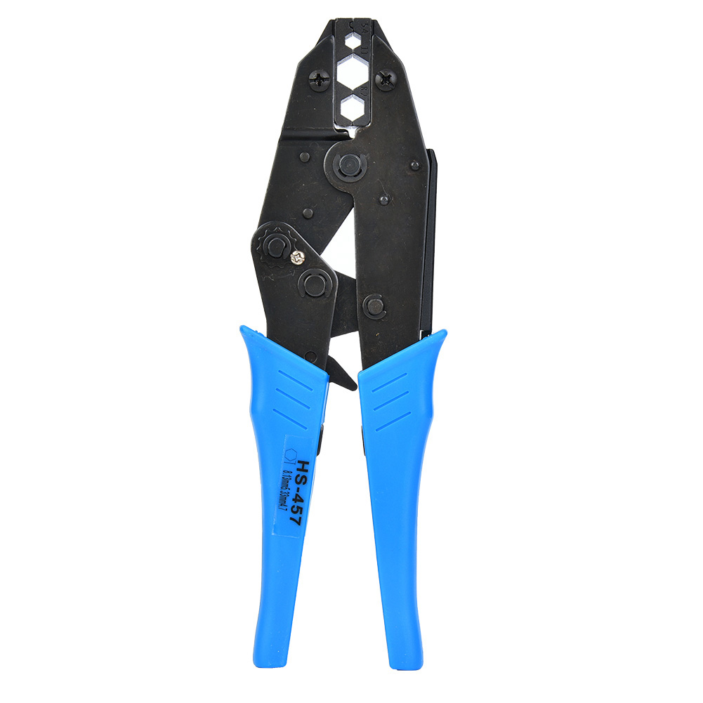 Hs-457 Ratschen-crimpzange Für Bnc/tnc-koaxialkabel Rg6 Rg58 11, 8, 2, 5, 4 Mm²