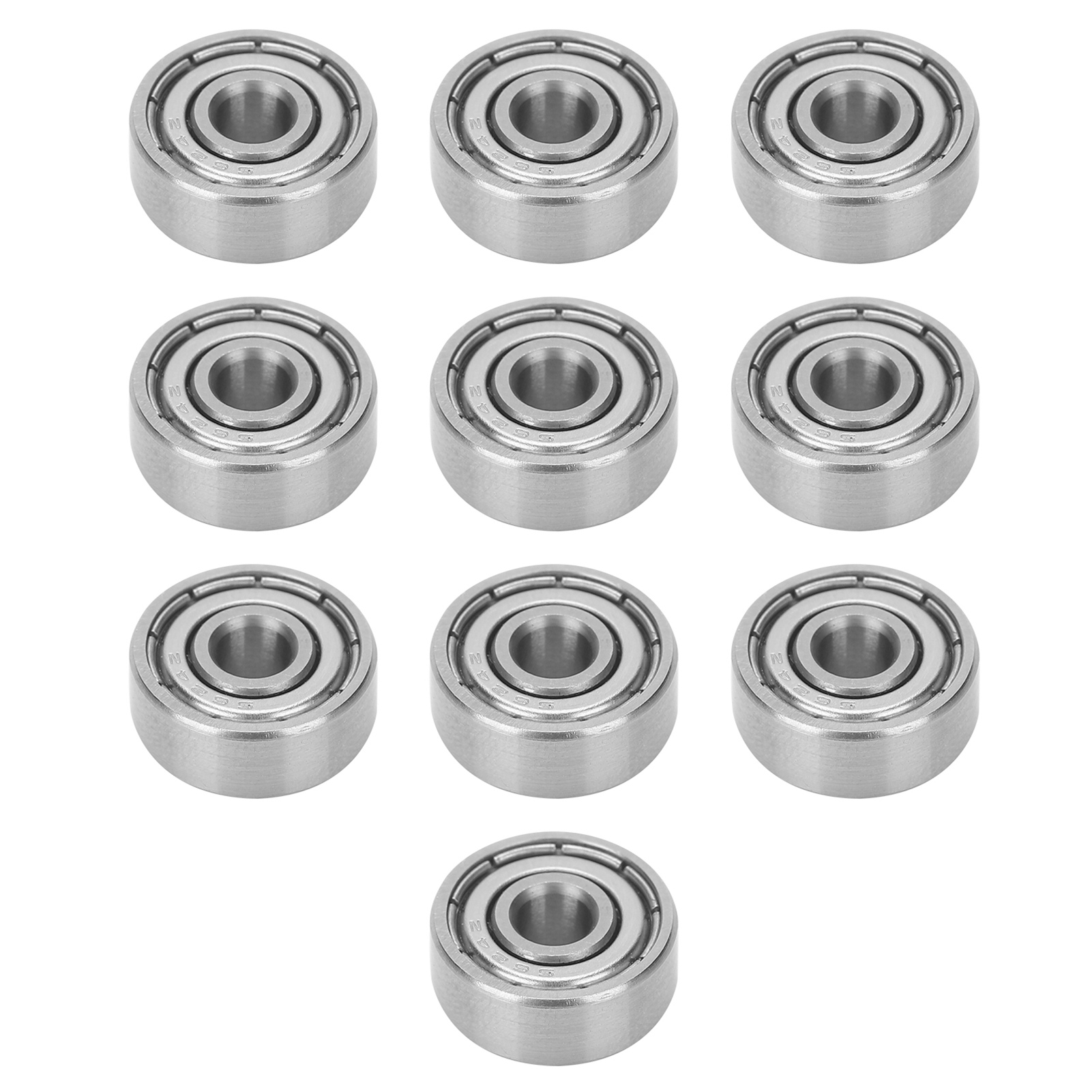 10 Stück S624zz 4x13x5mm Edelstahlkugellager Für Longboards Und Rollschuhe