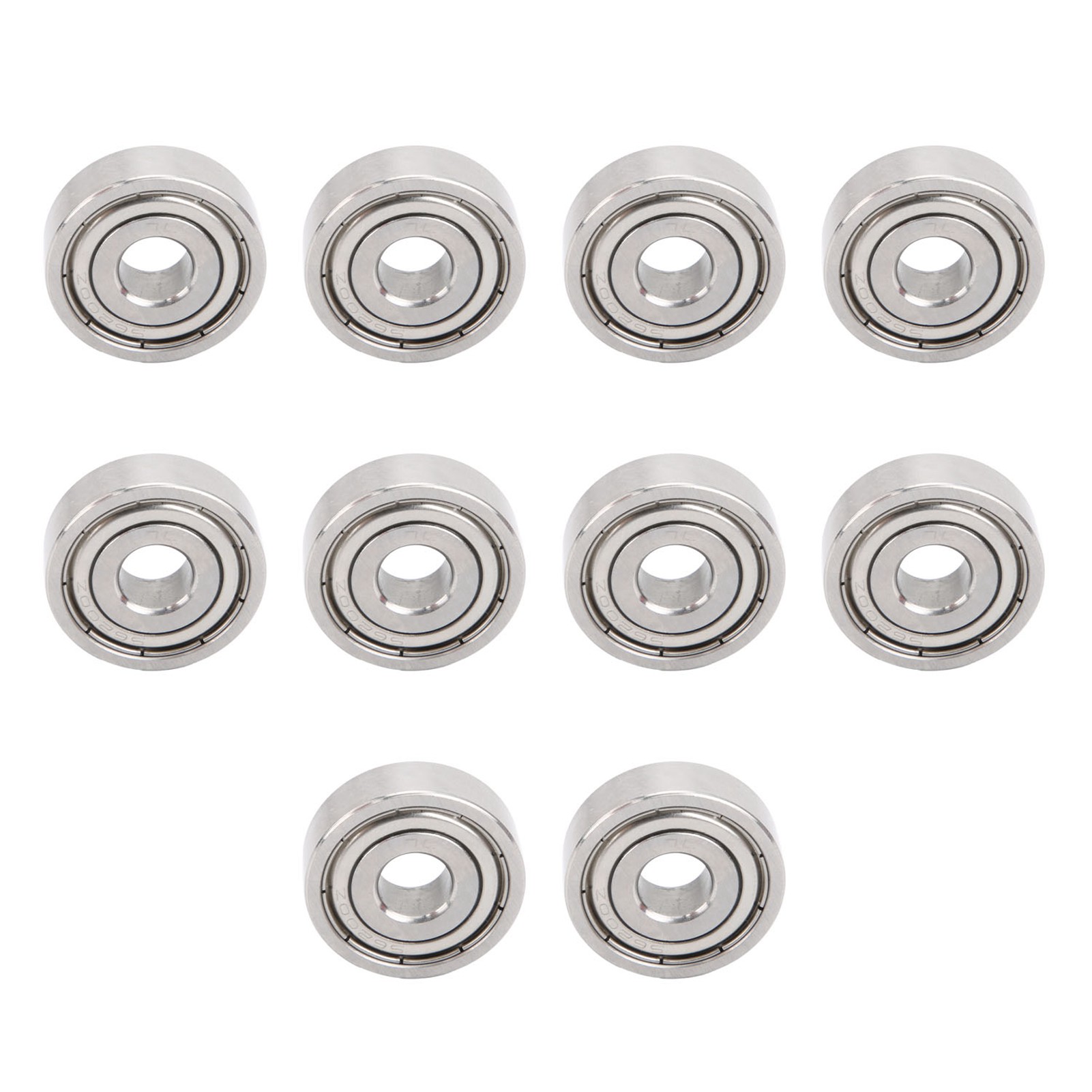Packung Mit 10 Doppelt Abgedichteten Edelstahlkugellagern S6200zz Für Industrielle Ersatzteile
