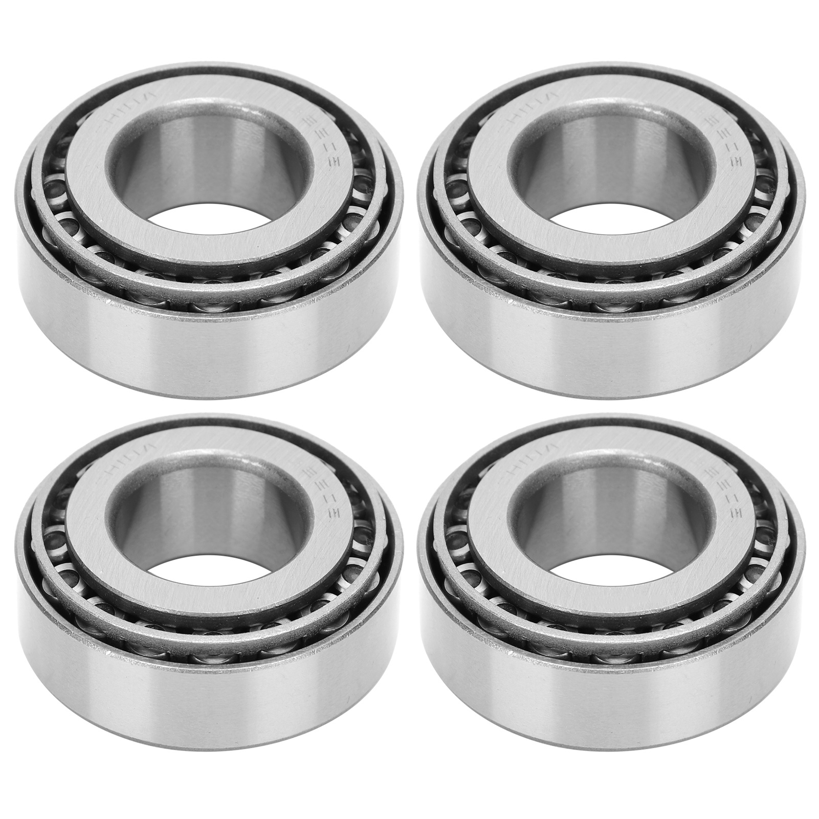Satz Mit 4 Kegelrollenlagern 32205 7505e Aus Stahl Für Lager Ø 25 X 52 Mm Für Textilmaschinen Und Rollengleiter