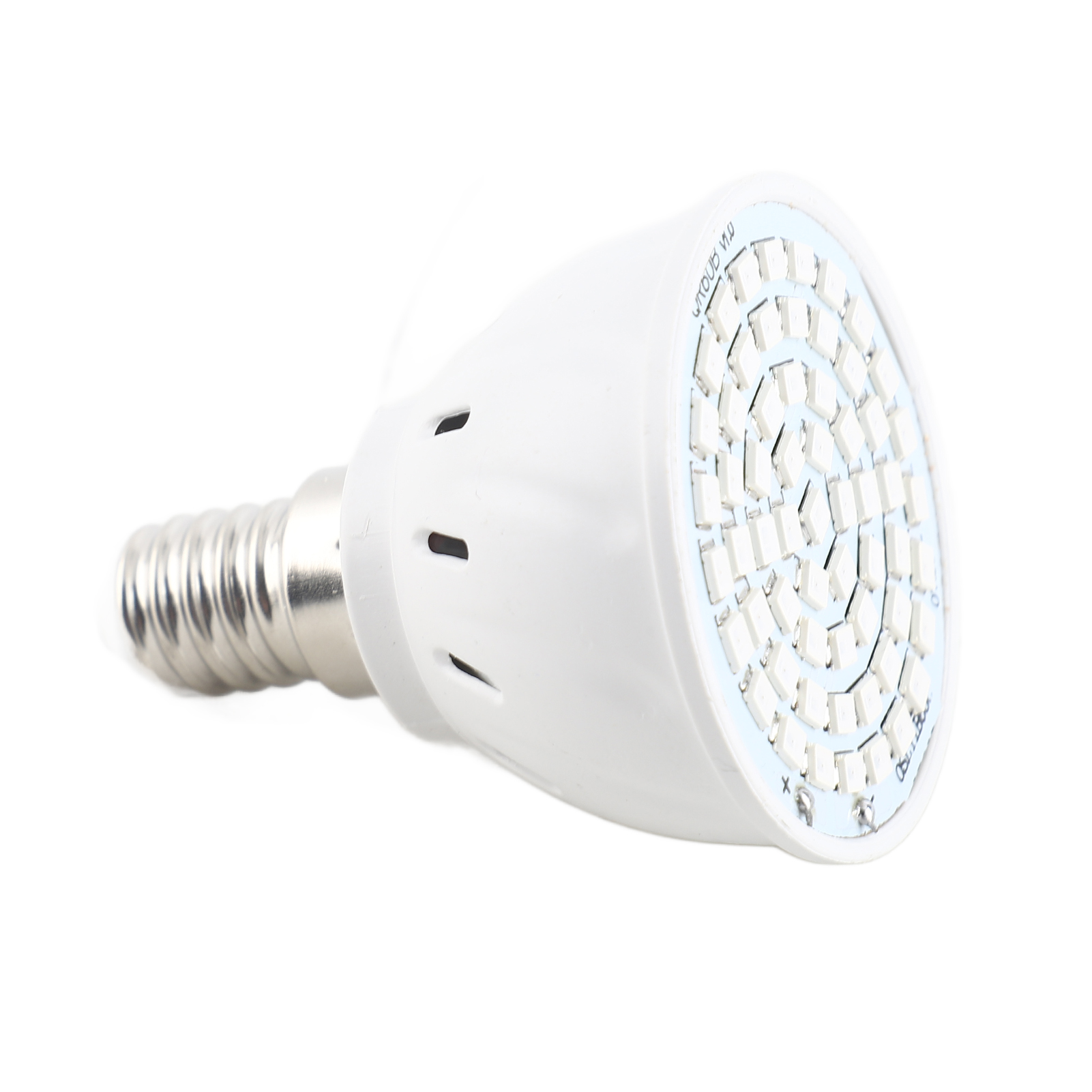 Led-pflanzenlampe Für Zimmerpflanzen, Rot- Und Blauspektrum, E14, Für Gartenbau, Setzlinge, Hydrokultur, Sukkulenten, Blumen, Gemüse Und Gewächshäuser, 60 Leds