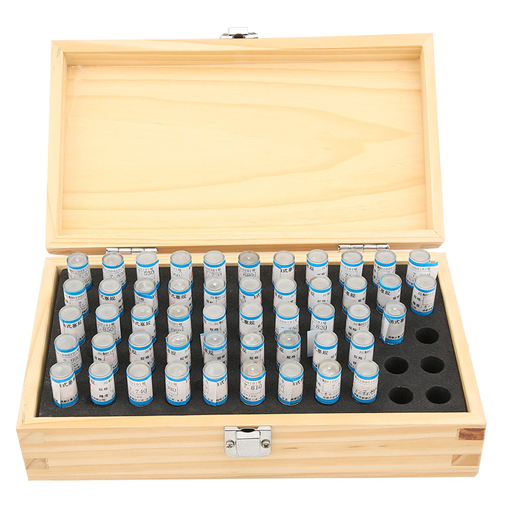 Satz Mit 50 Nadellehren, 7,51–8 Mm, Toleranz 0,001 Mm, Präzisionswerkzeug Aus Wälzlagerstahl