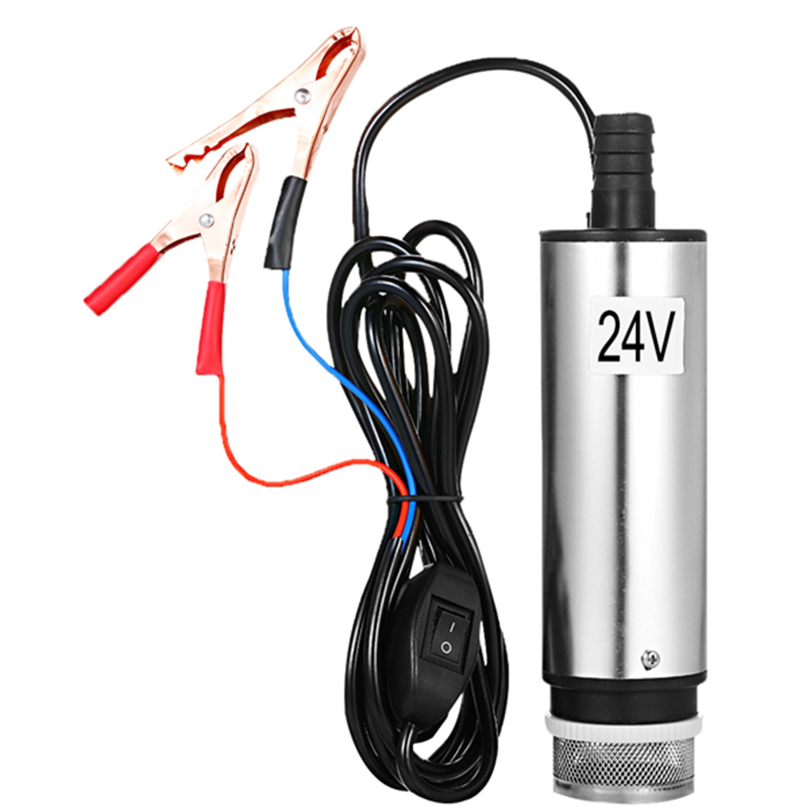 12v/24v Gleichstrom-tauchpumpe Zum Fördern Von Öl, Wasser Und Kraftstoff, 51 Mm Durchmesser, Mit Edelstahlsieb Zum Betanken