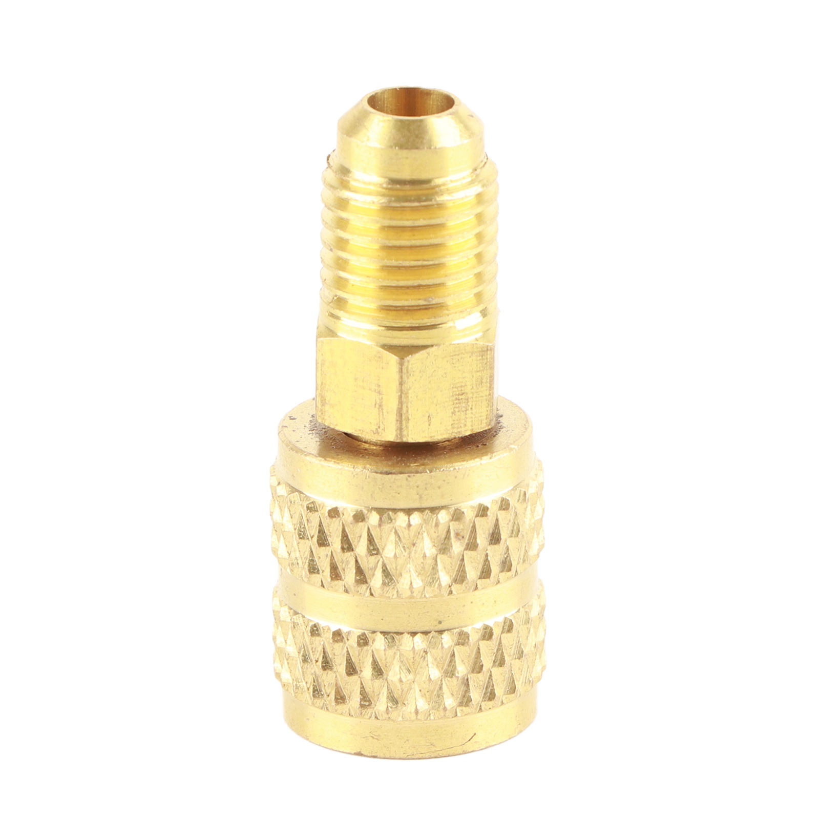 R410a 1/4" Sae-außengewinde Auf 5/16" Sae-innengewinde-adapter Für Split-klimaanlagen Und Heizungs-/lüftungsanlagen Mit Flexiblem Kupferanschluss