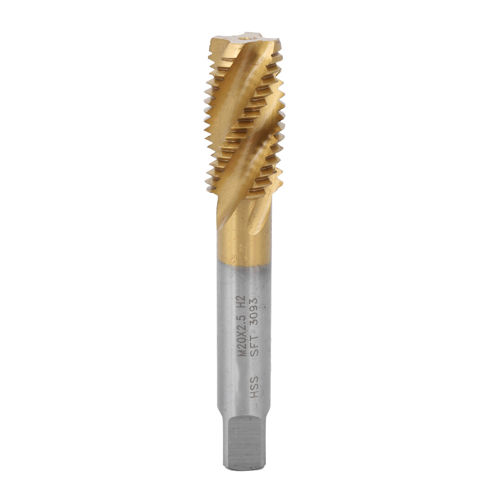 M20 X 2,5 Mm Versilberter Hss-handgewindebohrer Für Kobalt-spiralschneidmaschinen, 1 Stück