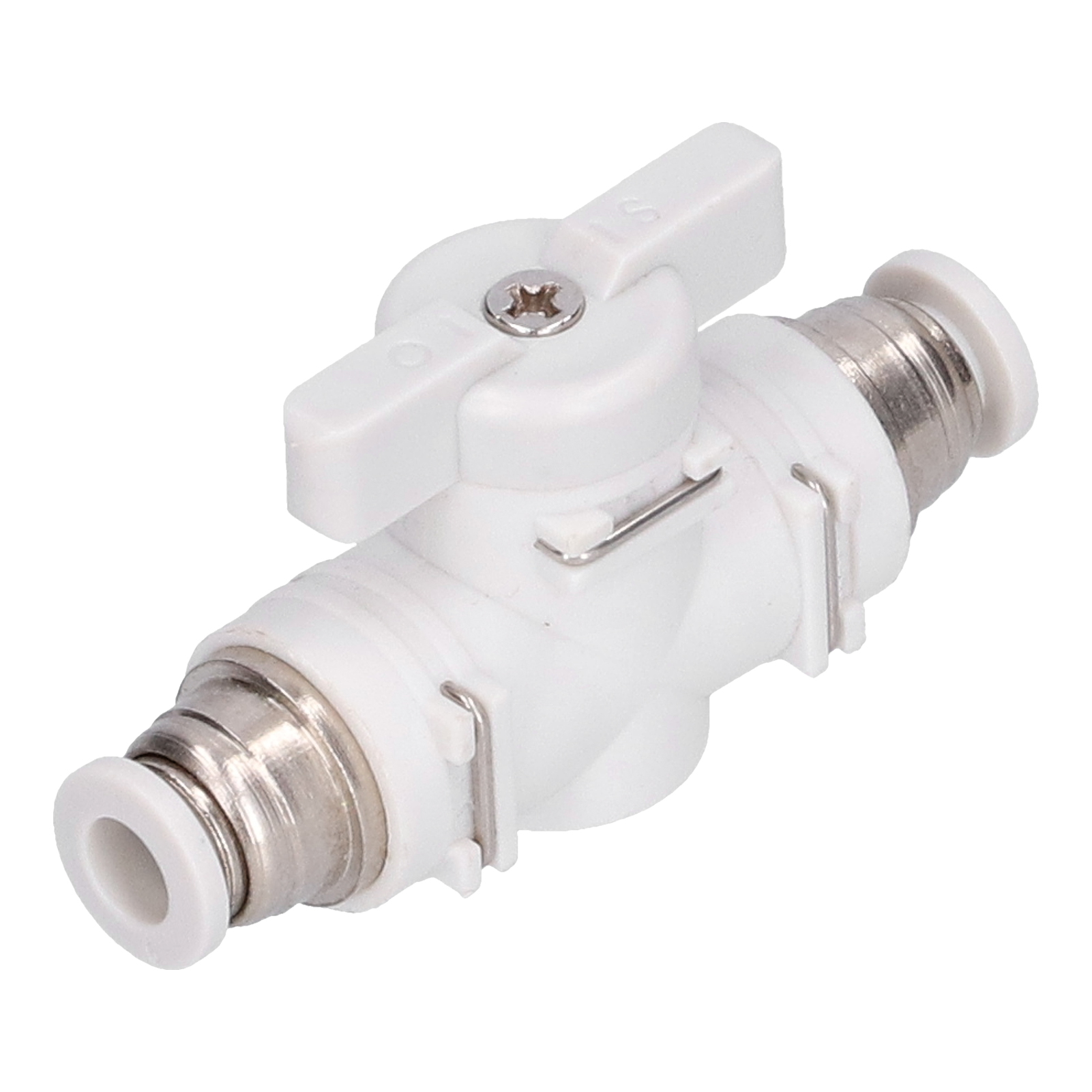 Pneumatik-durchflussregelventil-schnellverbinder 6 Mm Luftschlauch Kunststoff Kupfer Buc6