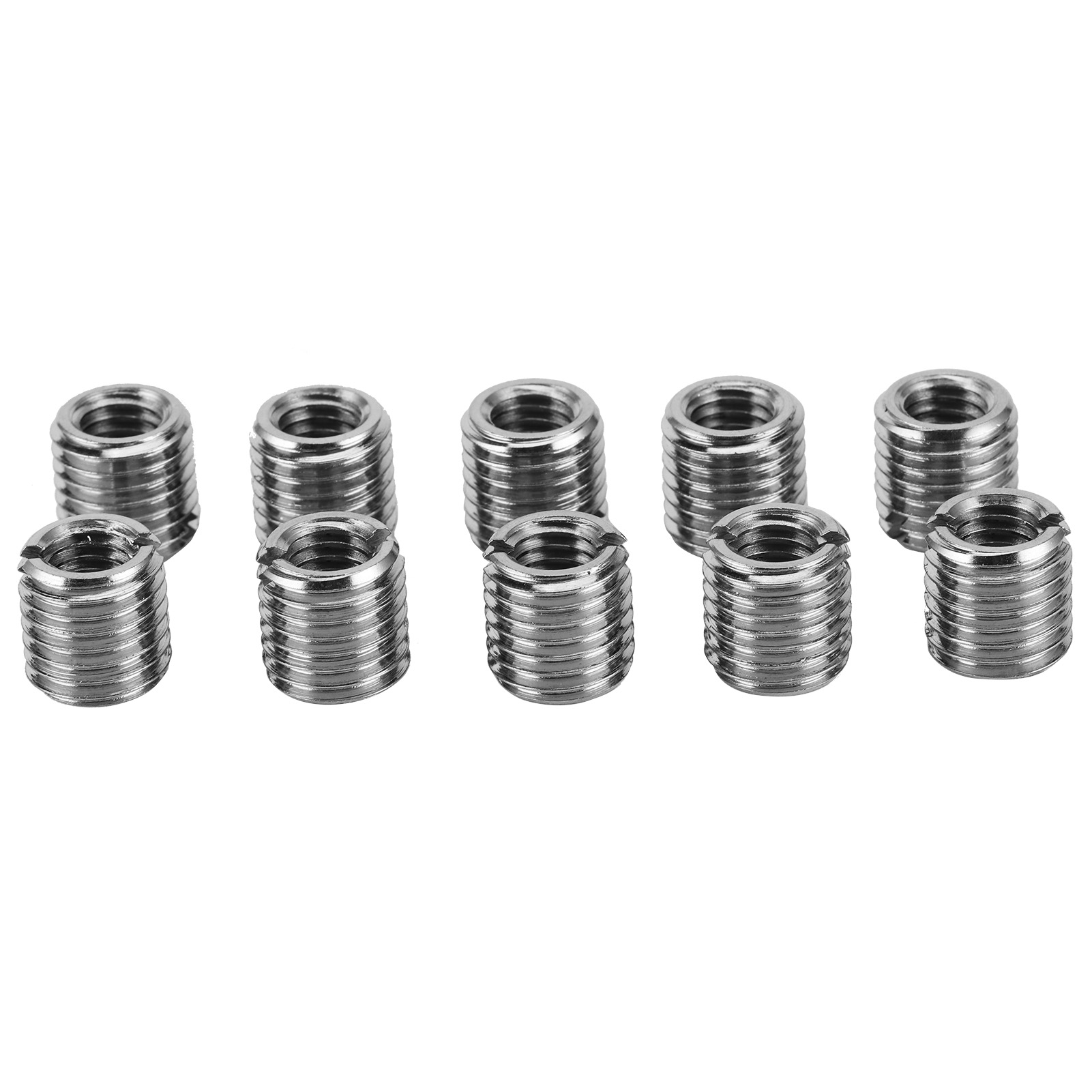 10 Stück Gewindereparaturmuttern Aus Edelstahl M8 X 1,25 M12 X 1,5 12 Mm