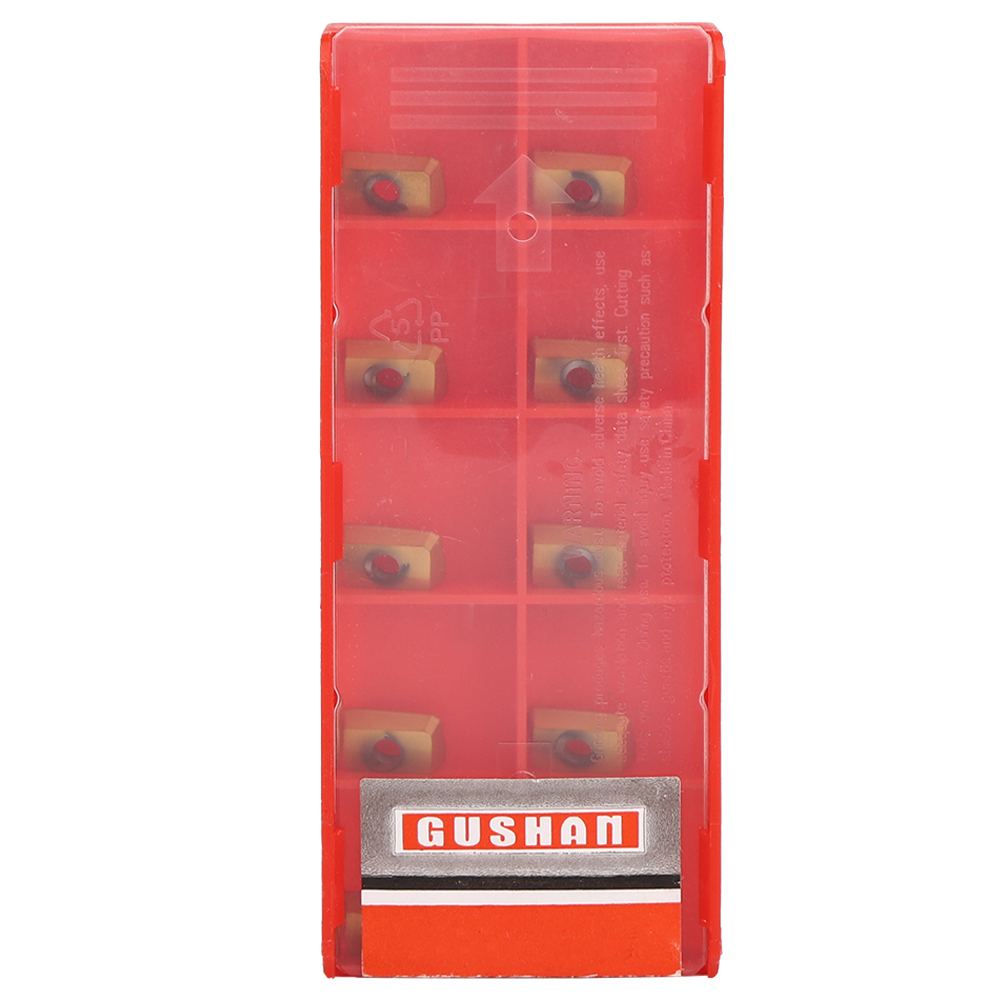 Packung Mit 10 Hochleistungs-hartmetall-wendeschneidplatten Apmt1135 Für Fräsmaschinen