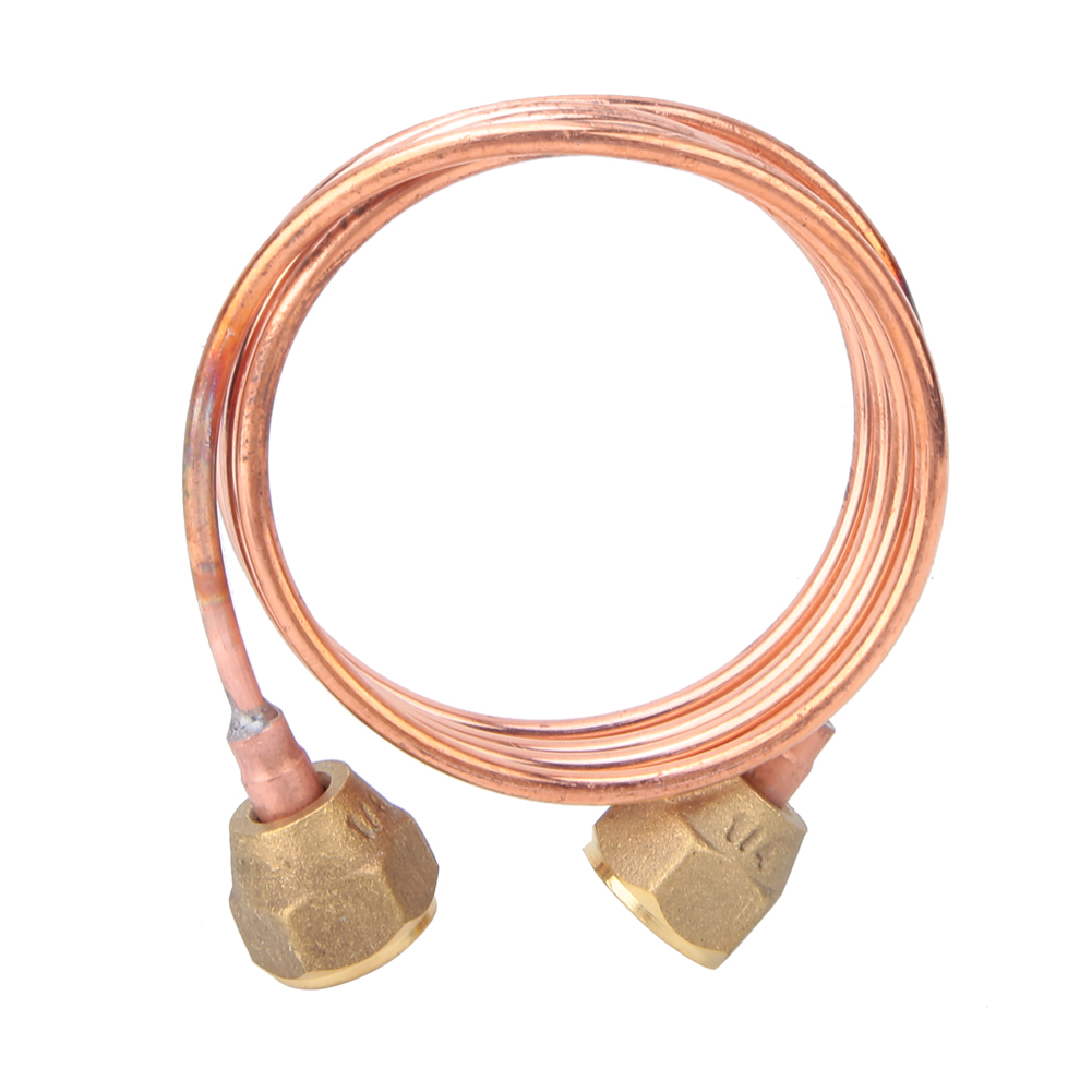 Flexibles Kupferkapillarrohr 2,8 Mm G1/4" Für Kühlraumkühlung 900 Mm
