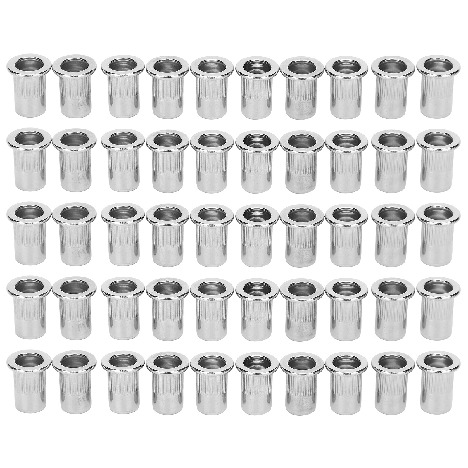 50-teiliges Set Aus Edelstahl-blindnietmuttern, M6-nut, Hardware-zubehör