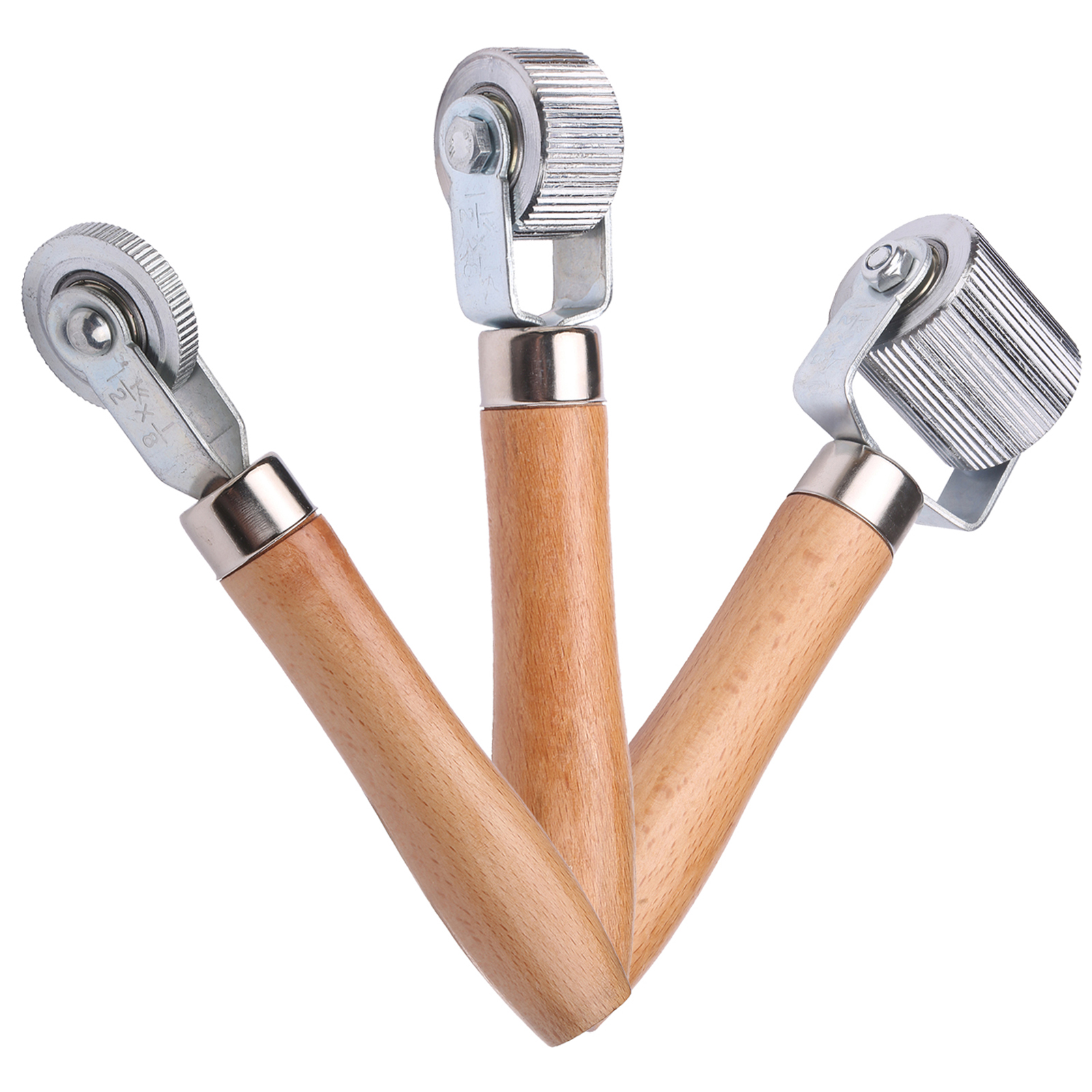 Reifenreparaturroller Mit Holzgriff, 6 Mm/20 Mm/40 Mm, Schlauchpresse Zur Reparatur Von Reifenpannen