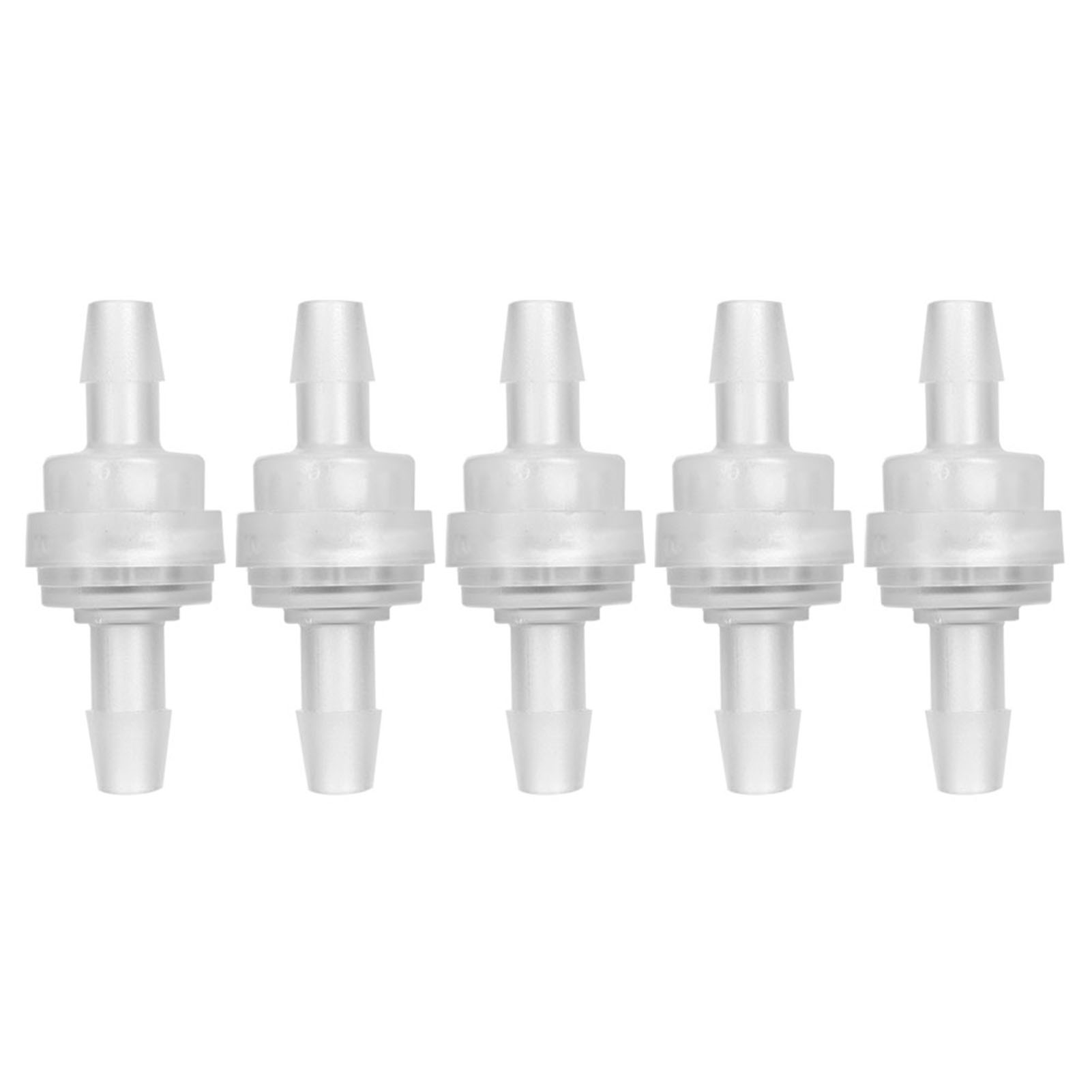 Packung Mit 5 Rückschlagventilen Aus 6 Mm Lebensmittelechtem Pp-kunststoff Für Die Wasseraufbereitung