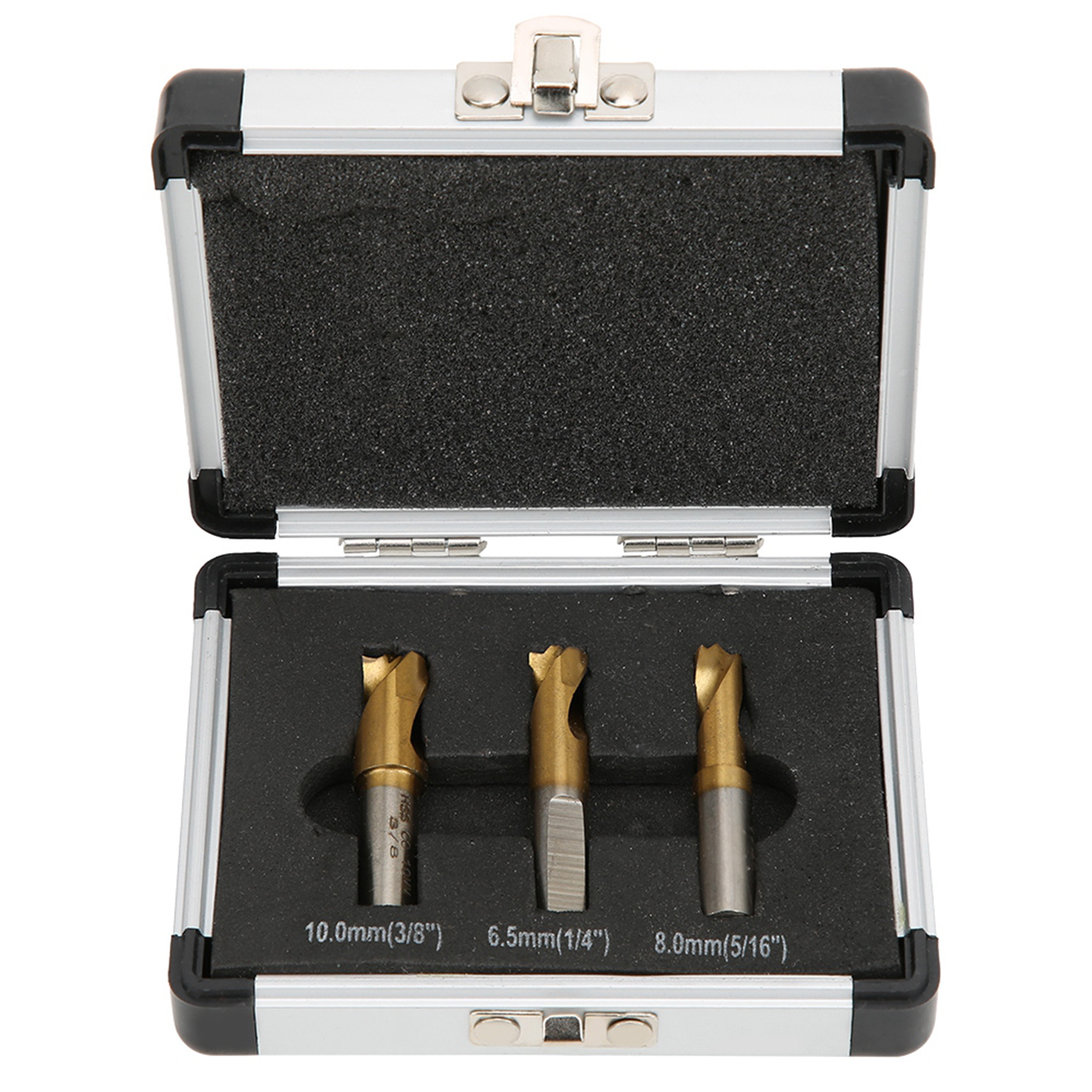 Set Mit 3 Hss-co-kobalt-schweißbohrern Für Punktschweißungen 1/4", 5/16" Und 3/8".