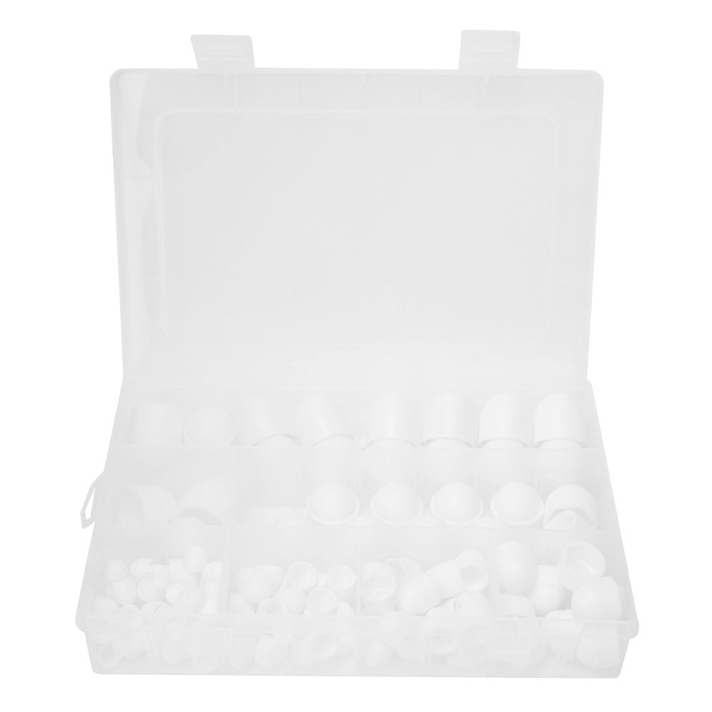 Packung Mit 145 Pe M4 M5 M6 M8 M10 M12 Sechskantmuttern In Einer Schachtel, Befestigungselemente