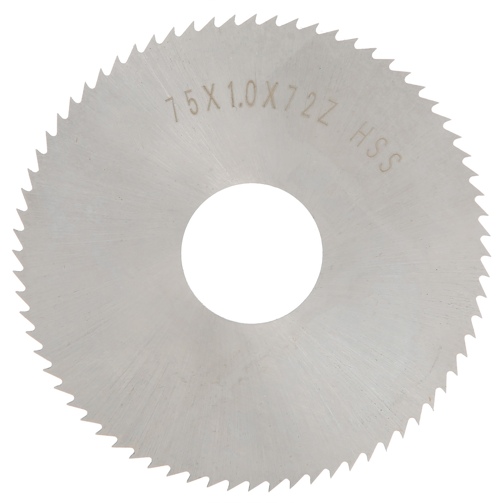 Kreissägeblatt Aus Hochgeschwindigkeitsstahl, 72 Zähne, Trennscheibe Für Holz, 75 X 1 X 22 Mm