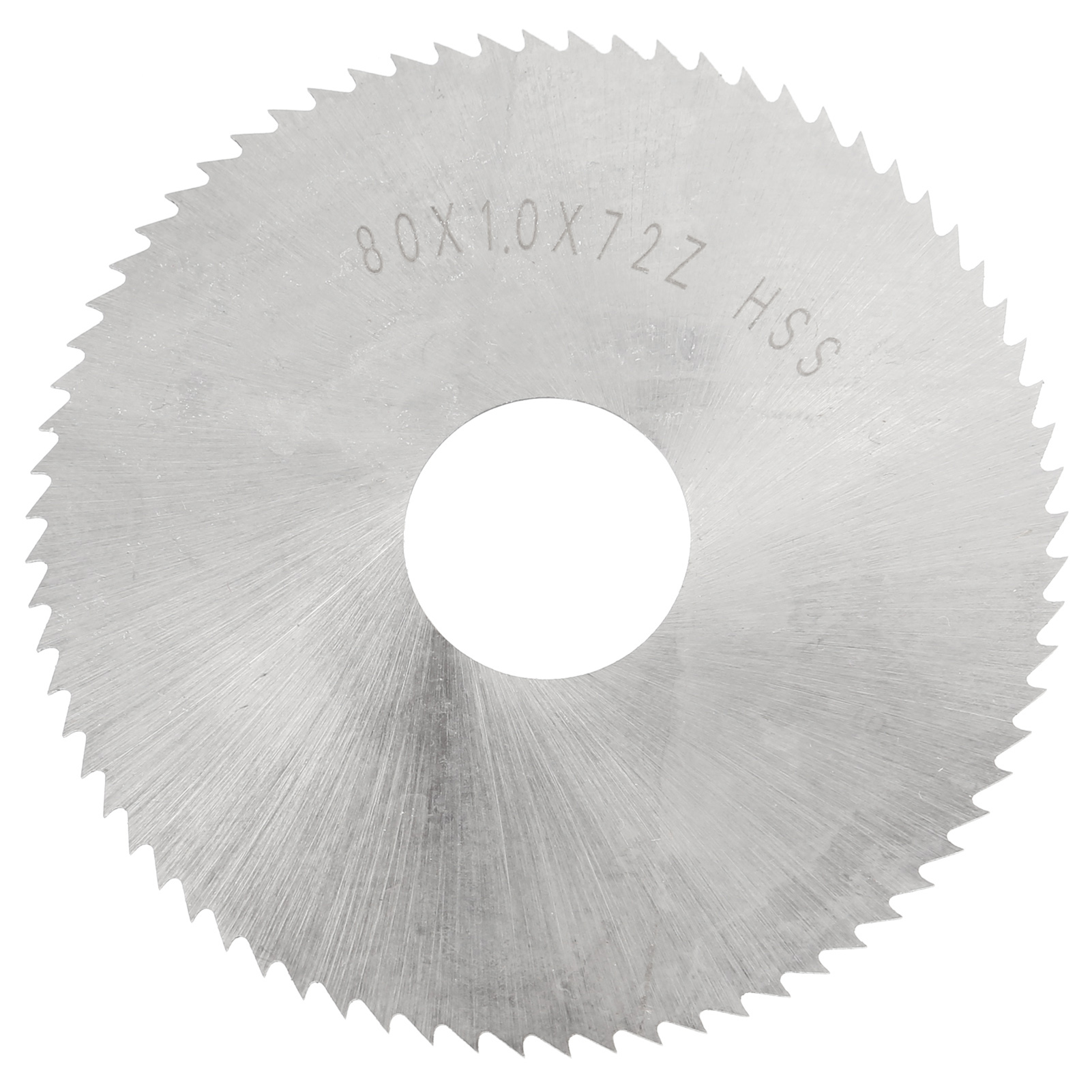 Kreissägeblatt Aus Hss Mit 72 Zähnen Zum Schneiden Von Metall, Holz Und Kunststoff Zubehör Für Die Holzbearbeitung