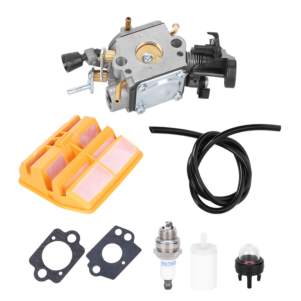 Vergaser-reparatursatz, Luftfilter Und Primerpumpe Kompatibel Mit Husqvarna 445, 450, 445e Und 450e Kettensägen (ersatzteile)