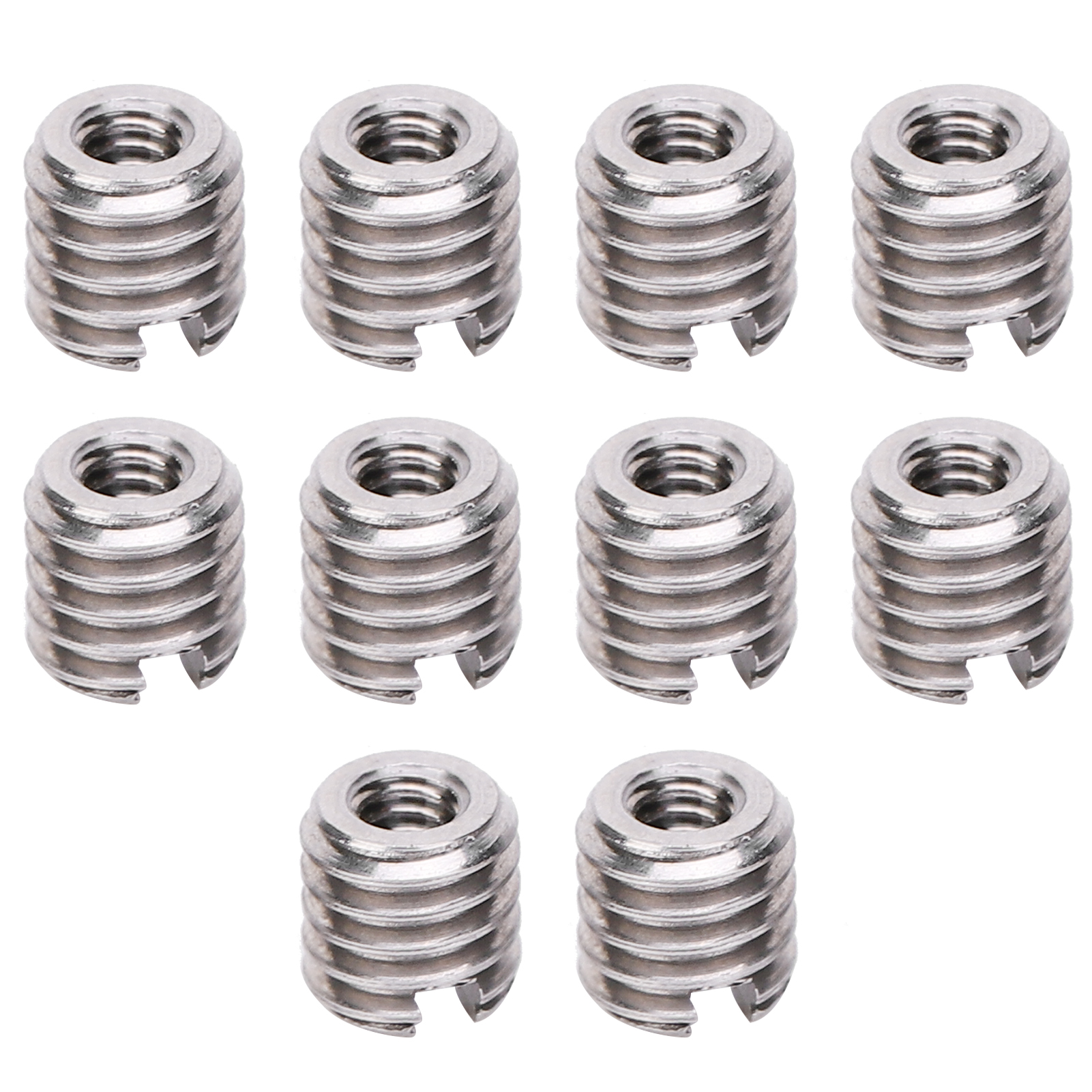 10 Stück Gewindebuchsen M2x0,4 Und M4x0,7, Reduzierstück Aus Edelstahl 303, Gewindeschneidwerkzeug, Reparatur
