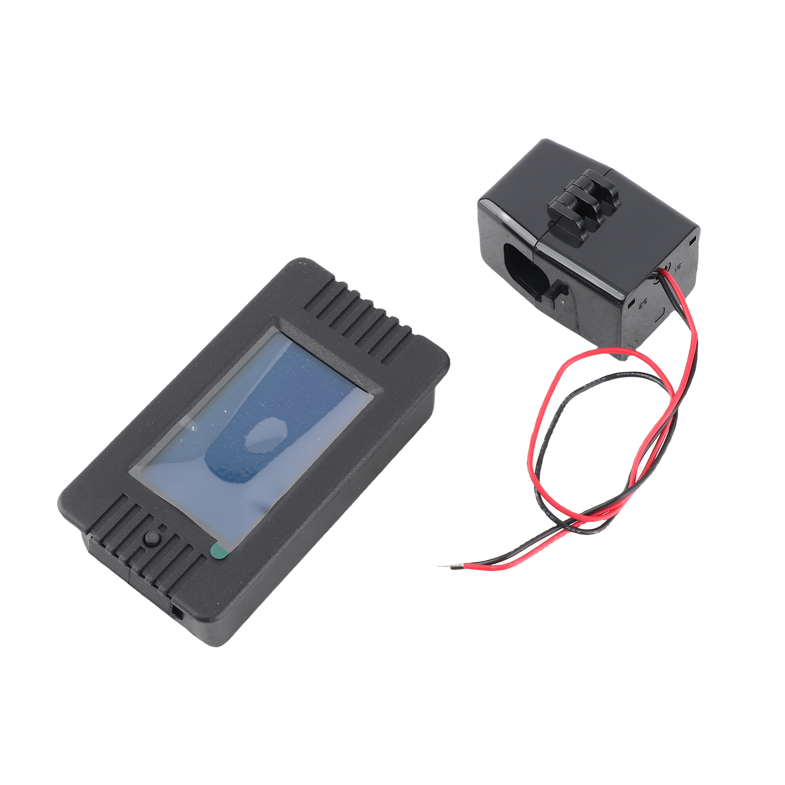 Pzem-022 Wechselstrom-überwachungsmessgerät Mit Lcd-bildschirm, 100-a-voltmeter, Amperemeter, Frequenzmesser, Spannungsfaktormesser Und Stromwandler Für Offene Kerne