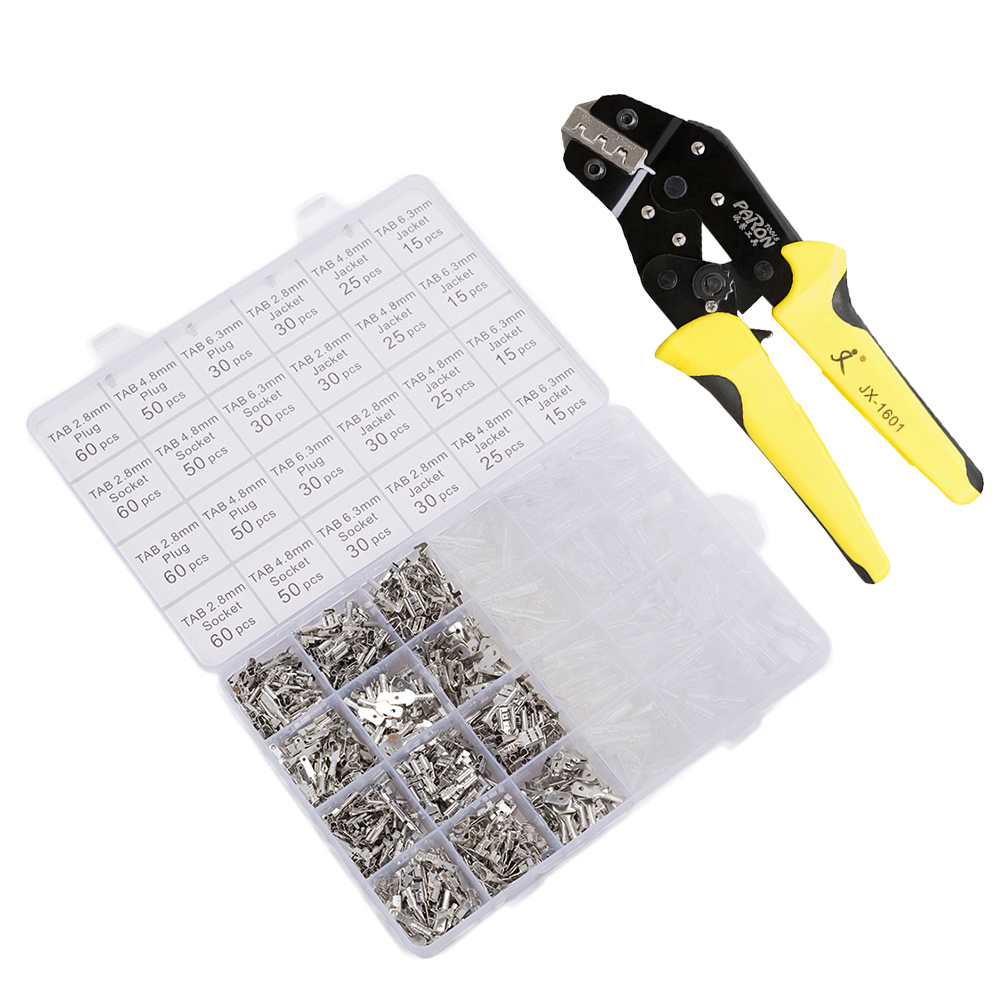 Automatisches Crimpwerkzeug-set Für Isolierte Awg 26-16-verbinder Mit 840 Stecker- Und Buchsenverbindern