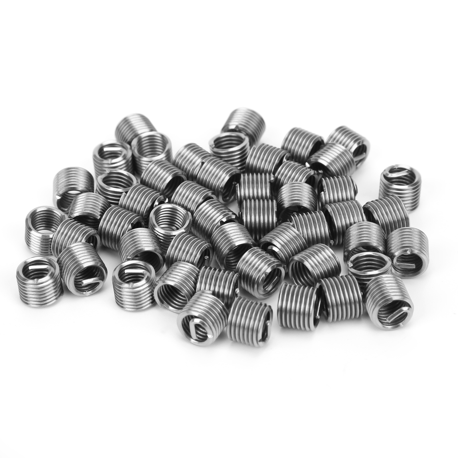 50 Stück Gewindereparatur-einsätze, Mantelschutz, Stahldraht Sus304, M8 X 1,25, 1,5d