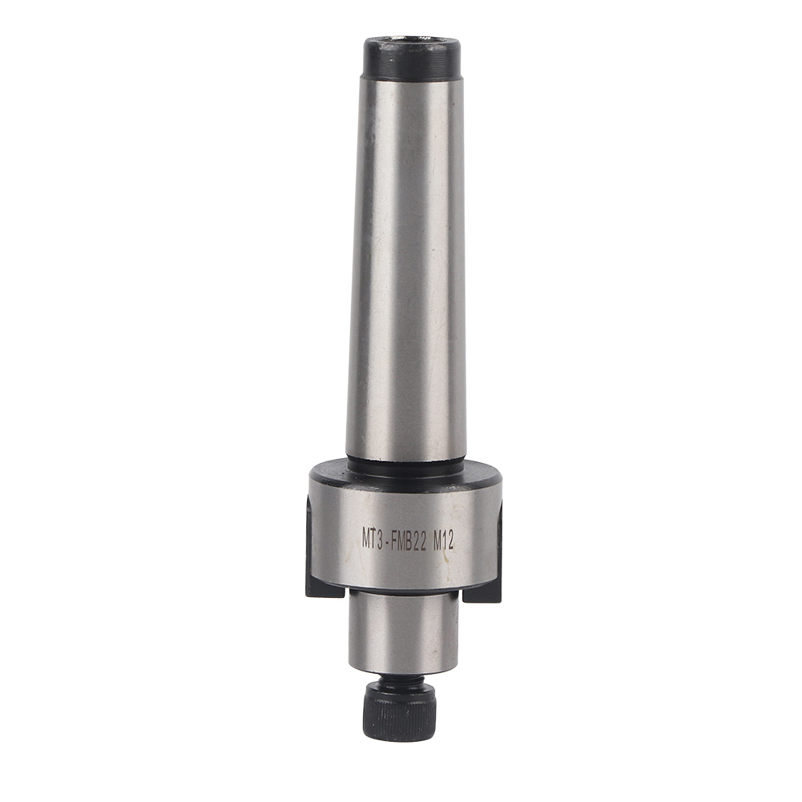 M12-gewinde-kegelfräserhalter Für Fräsmaschinen, M12-schaft, 138 Mm Länge, 22 Mm Nut, Mt3-fmb22