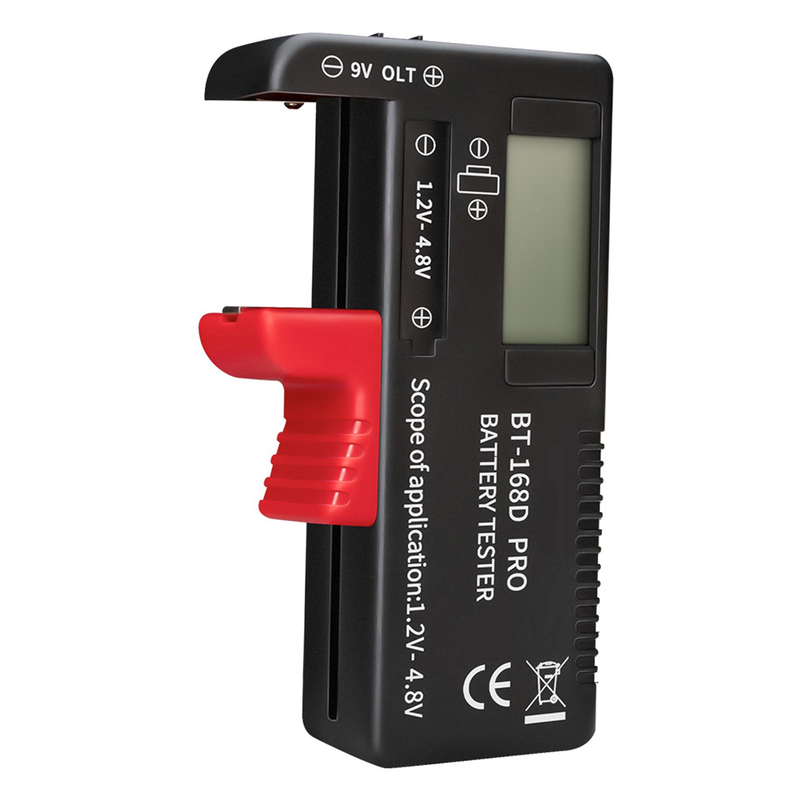 Aneng Bt-168 Pro Batterietester Mit Lcd-digitalanzeige, Batterieprüfer, Diagnosegerät, Universelle Kapazität Dc Aaa Aa Knopfzellenbatterie