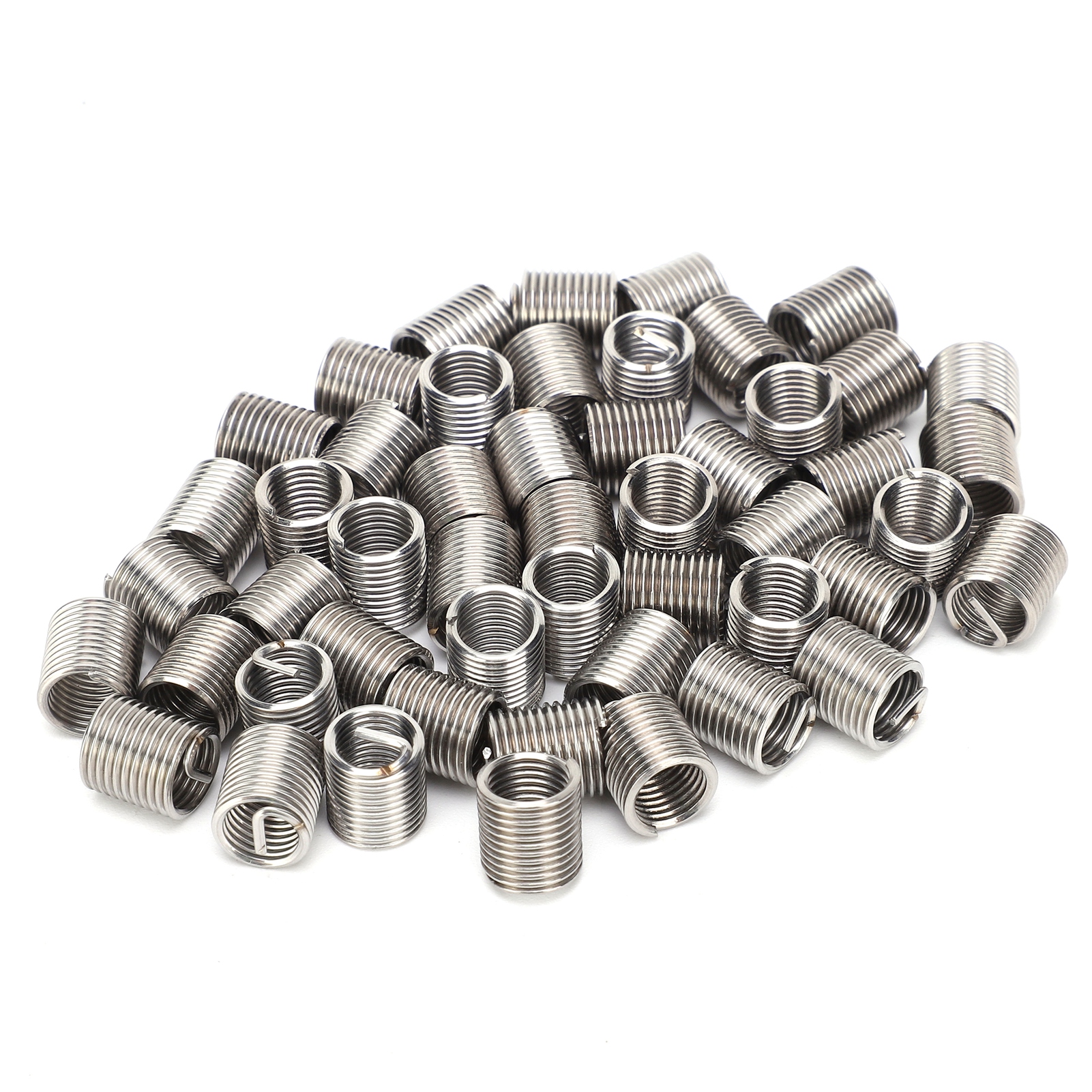 50 Gewindeeinsätze, Edelstahl Sus304, M7x1 Reduzierstück (außen-/innengewinde), Reparatur, 1d, 1,5d, 2d