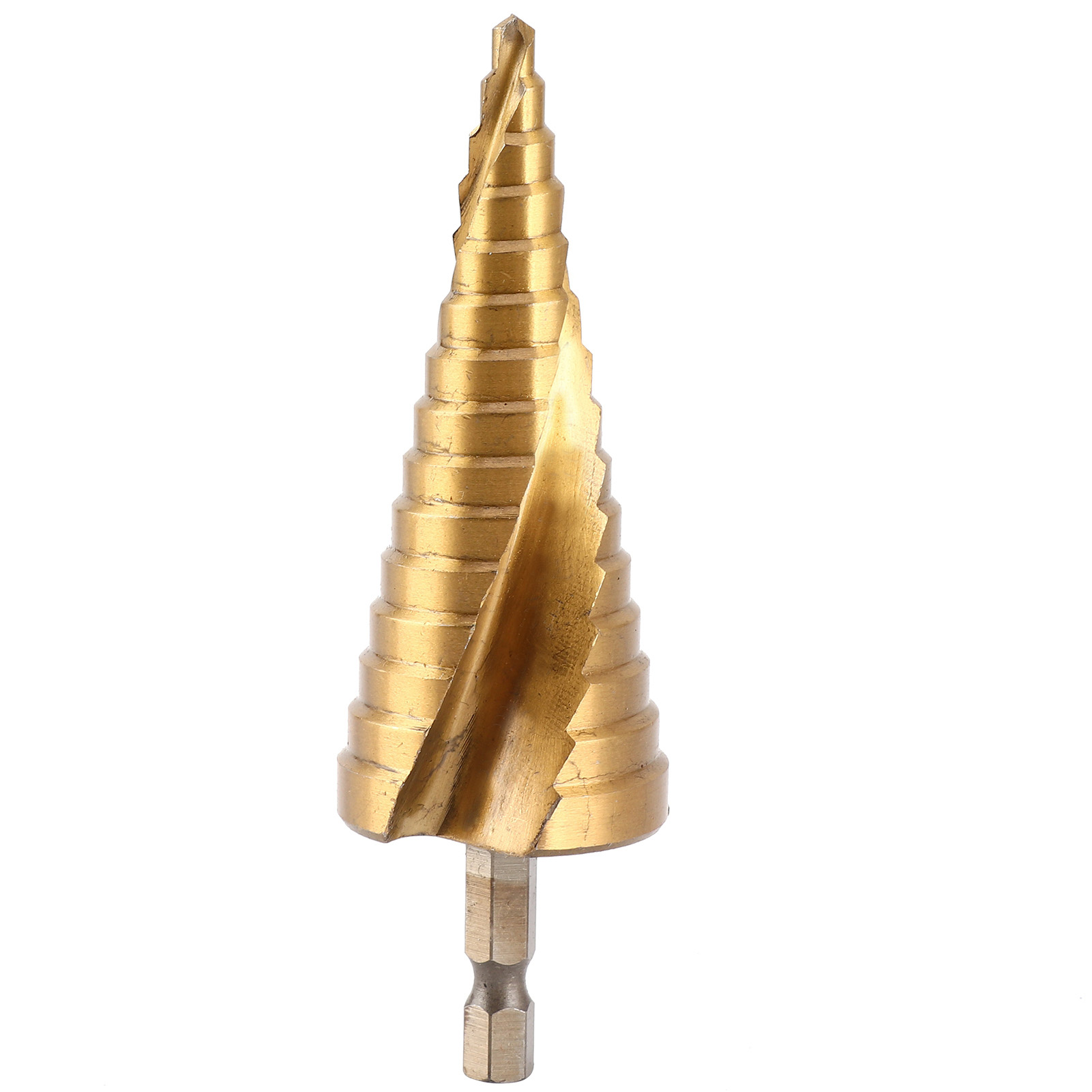 Hss-kegelbohrer-set, Sechskantbohrer-set Für Holz, Edelstahl, Kunststoff, Kupfer Und Aluminium, 4 Mm Bis 32 Mm