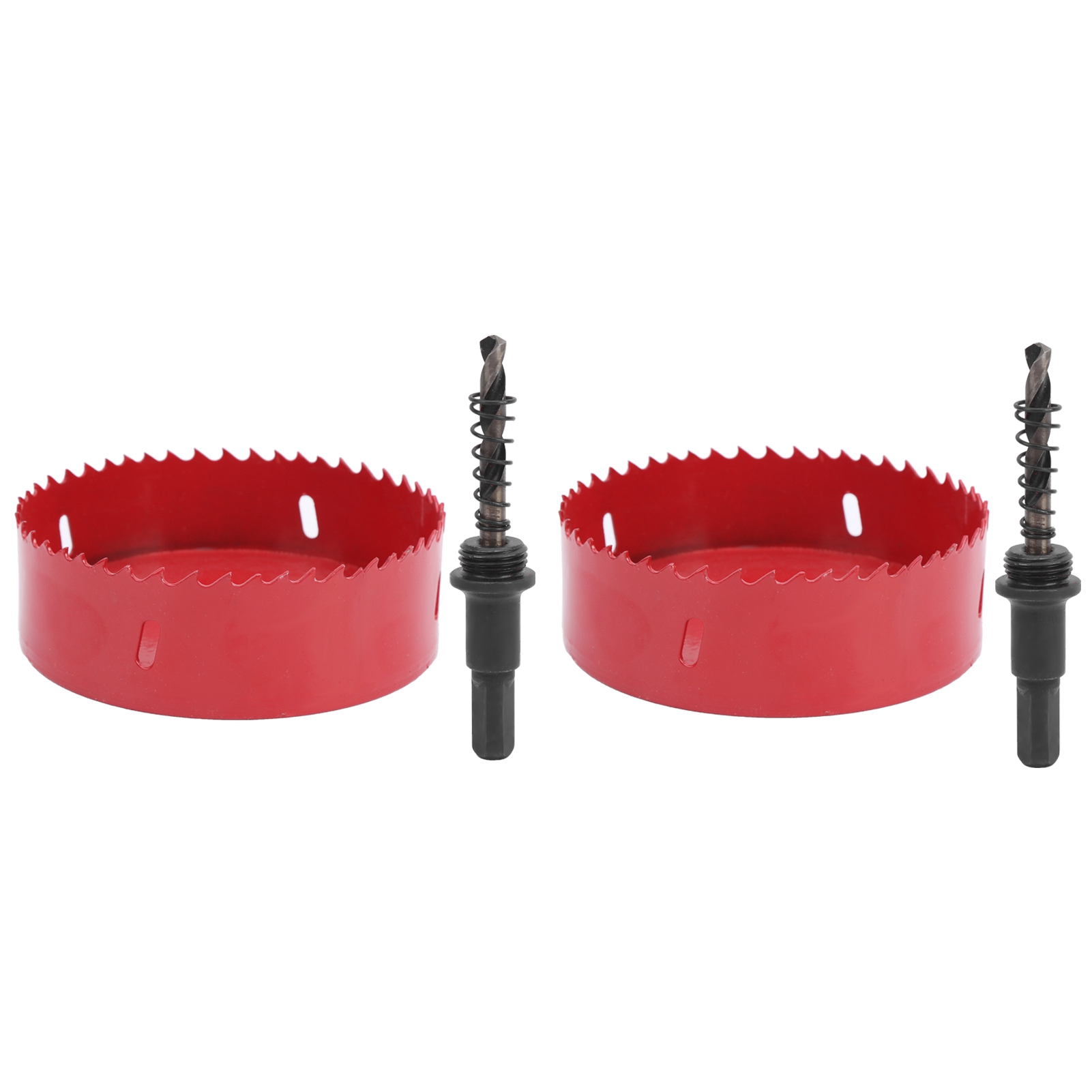 Bimetall-lochsägen-sets Zum Bohren Von Aluminium- Und Pvc-blechen Mit 120-165 Mm (115 Mm) Durchmesser