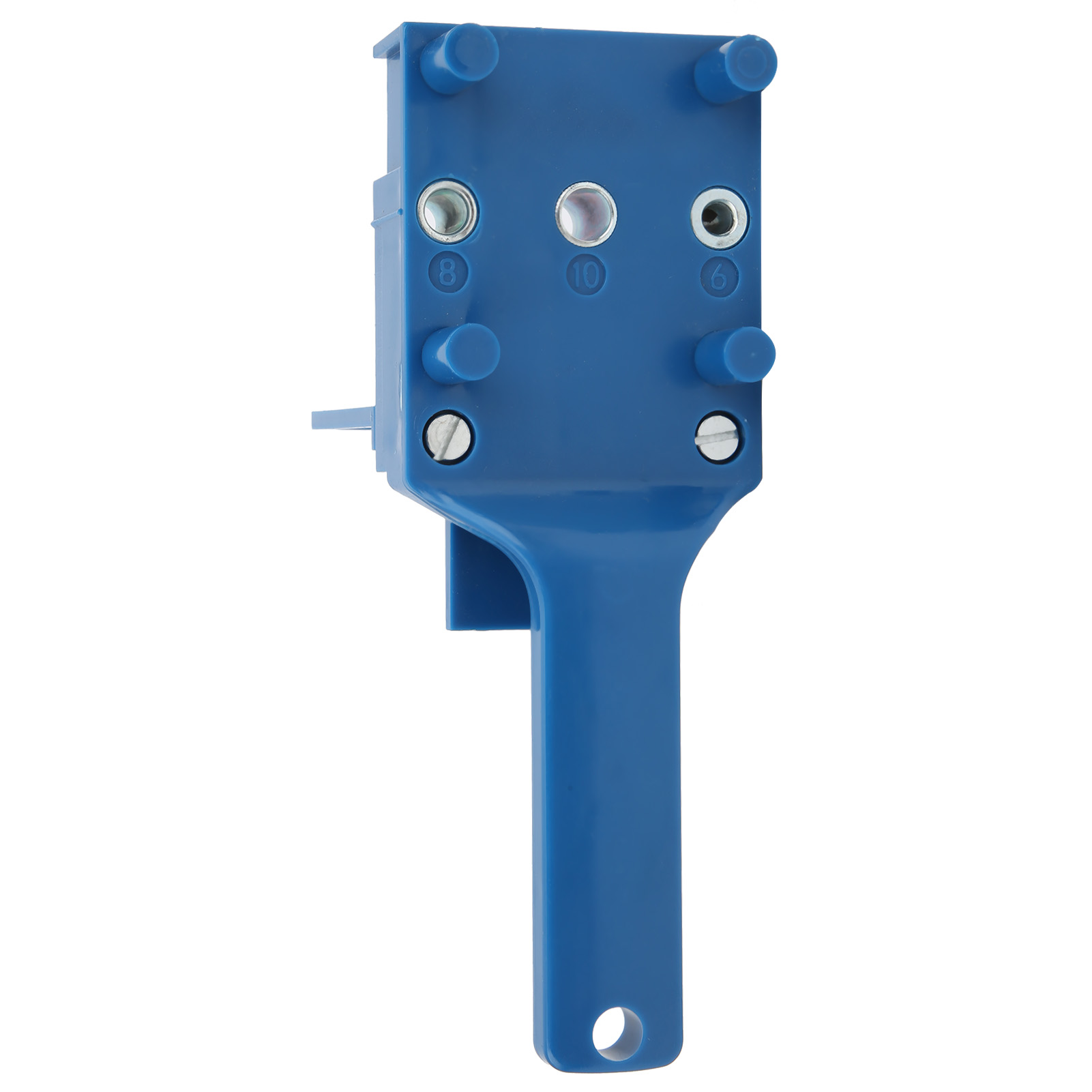 Bohrschablone Für Gerade Löcher, Holzbearbeitung, Heimwerken, Dübelführung, Handwerkzeuge, Blau