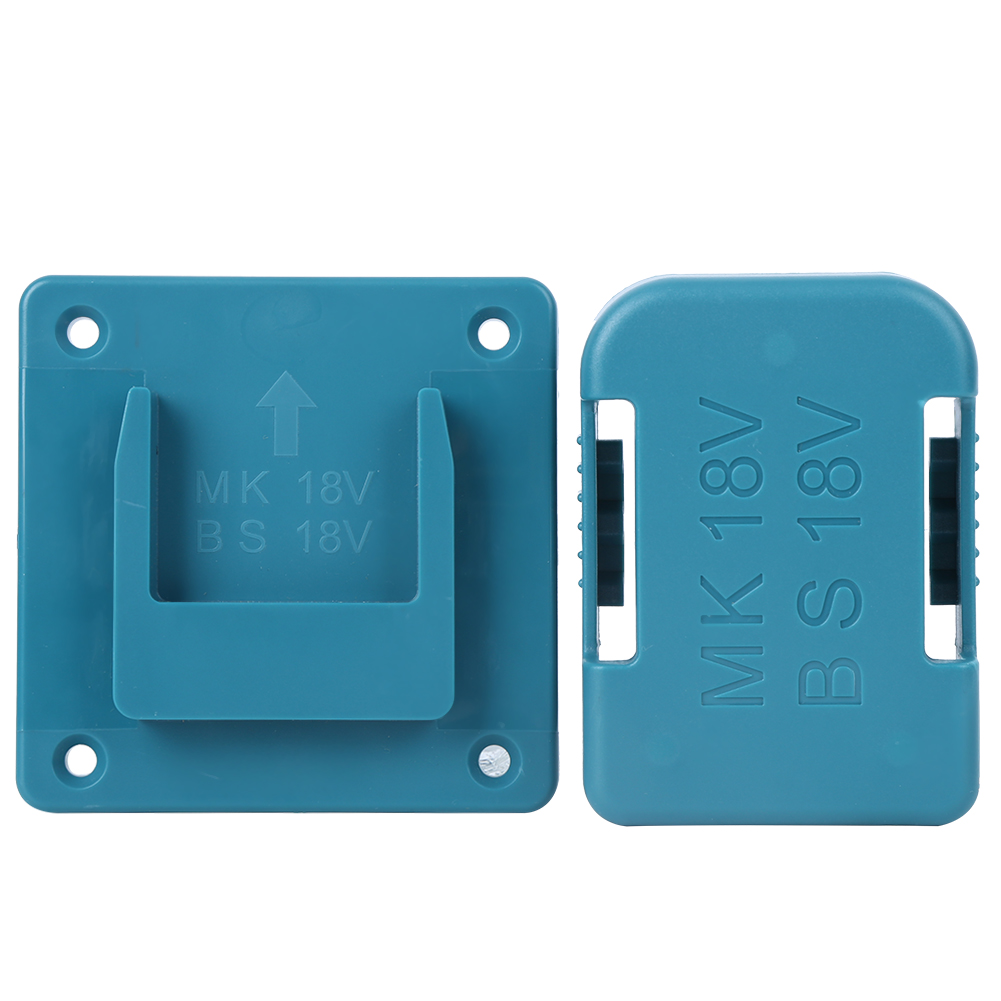 Halterung Für 18-v-bosch-akkus Von Elektrowerkzeugen, Abs+pc, Cyan-blau, 9,5 X 7 X 2,5 Cm