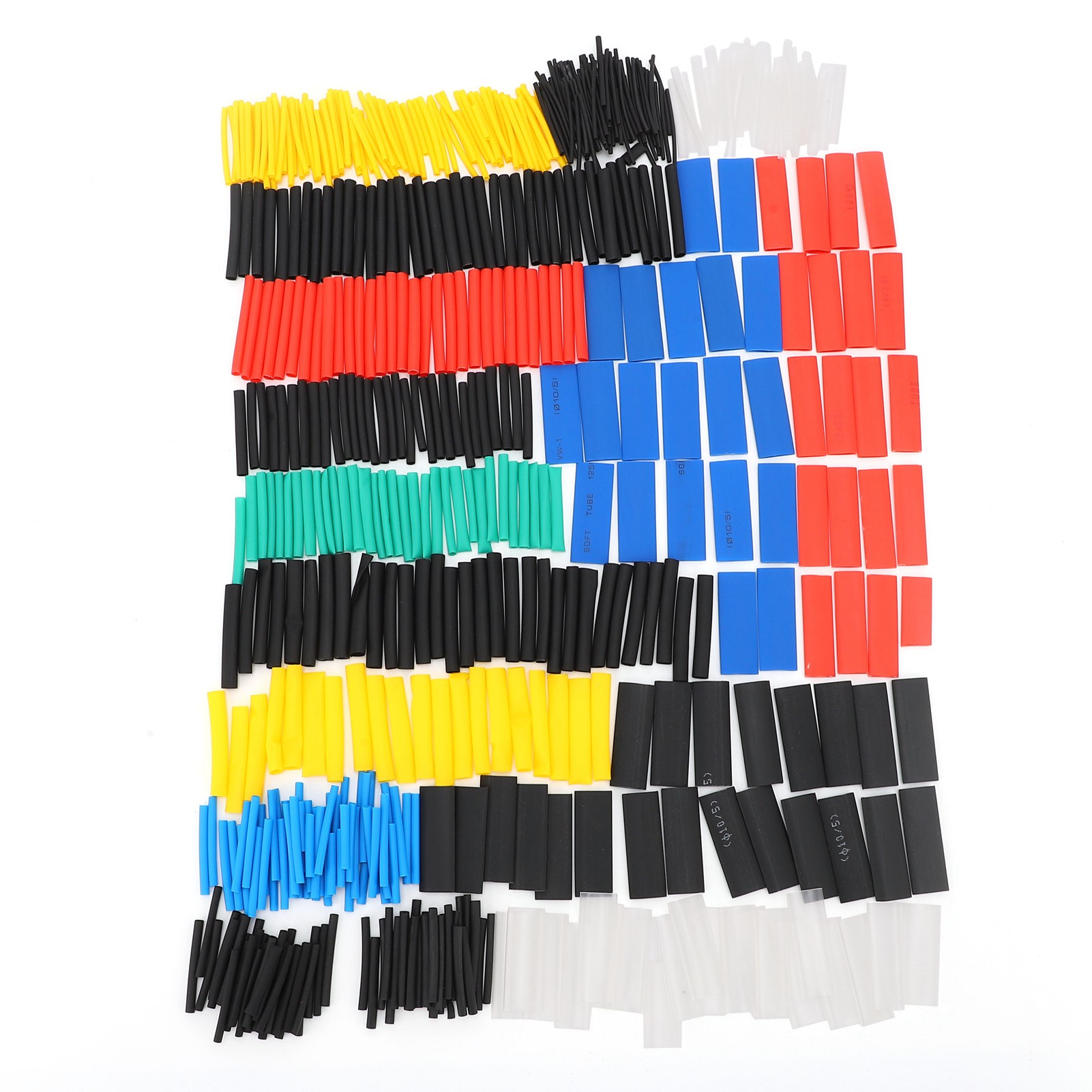 Set Mit 580 Stück Mehrfarbigen, Wasserdichten, Isolierenden Nylon-schrumpfschläuchen