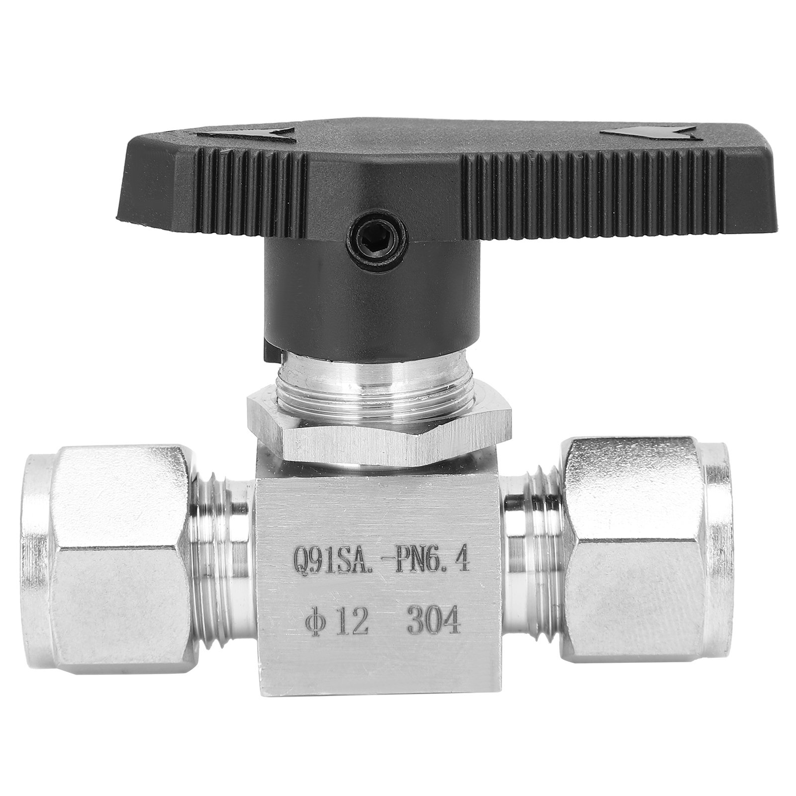 Hochdruck-2-wege-nadelventil Aus Edelstahl 304, Durchflussregelung Für Wasser, Gas, Öl Ss-44s6ф12