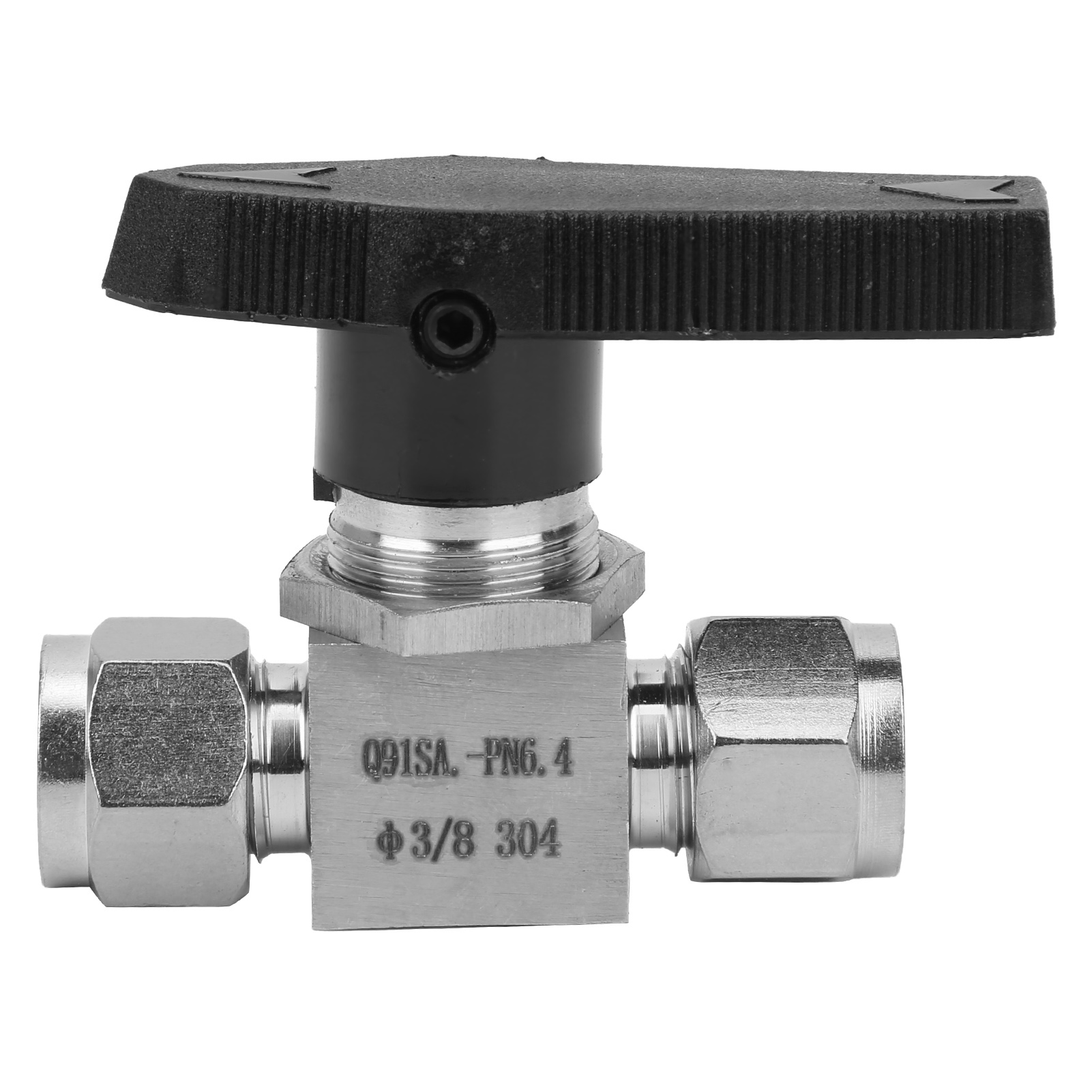 Nadelventil Zur Durchflussregelung, Edelstahl 304, Hochdruck, Wasser, Gas, Flüssigkeit, Ss-44s6, Ø 3/8
