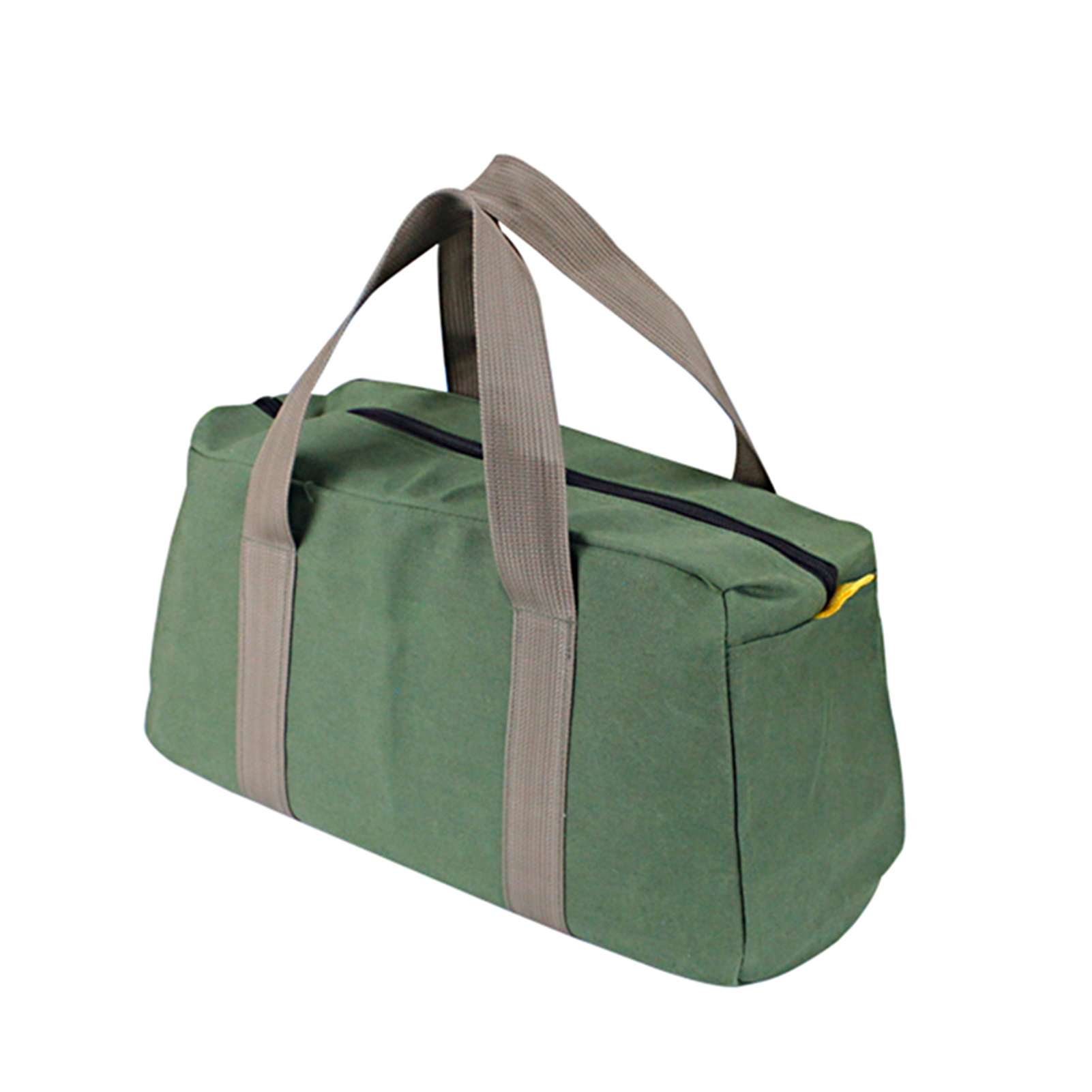 Penggong Große, 30 Cm (12 Zoll) Große, Robuste Werkzeugtasche Aus Canvas, Verstärkt, Abriebfest, Multifunktional, Tragbar, Großes Fassungsvermögen, Armeegrün, 168