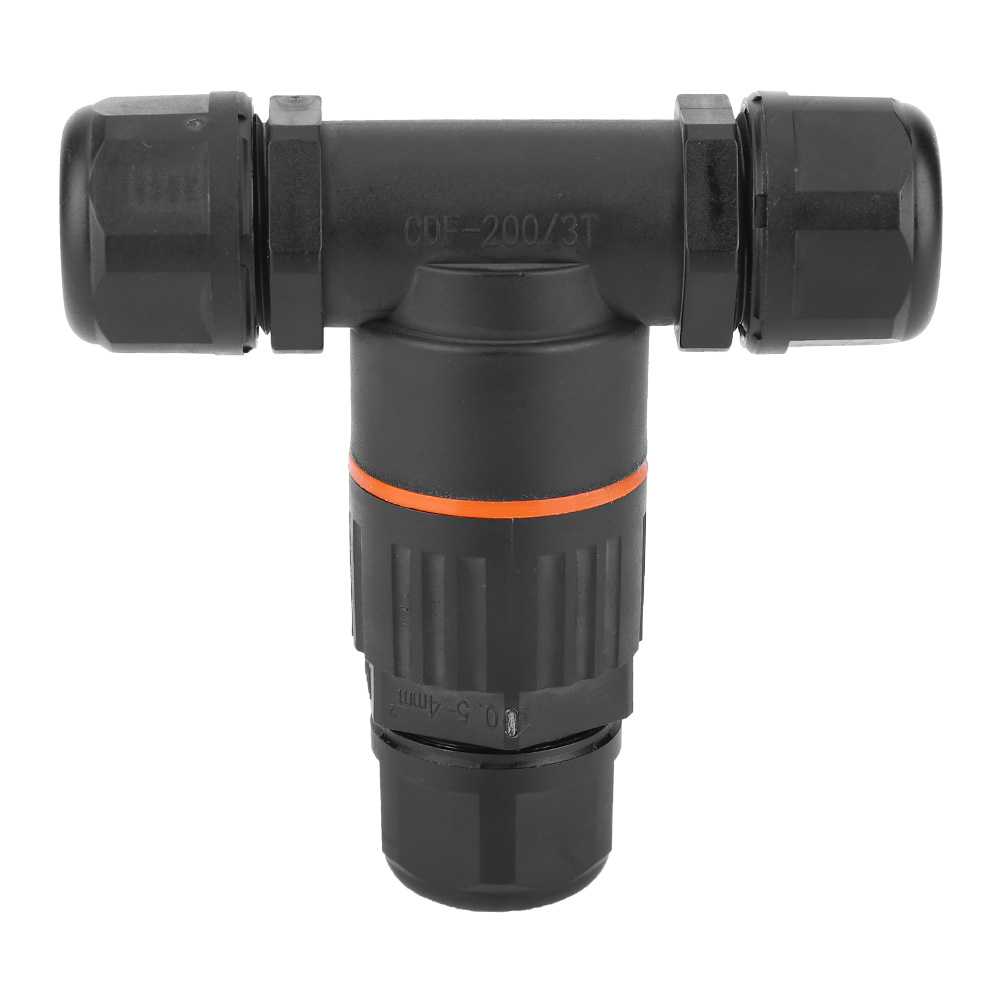 Ip68 Wasserdichte 3-wege-anschlussdose Für Außenkabel 450 V 32 A