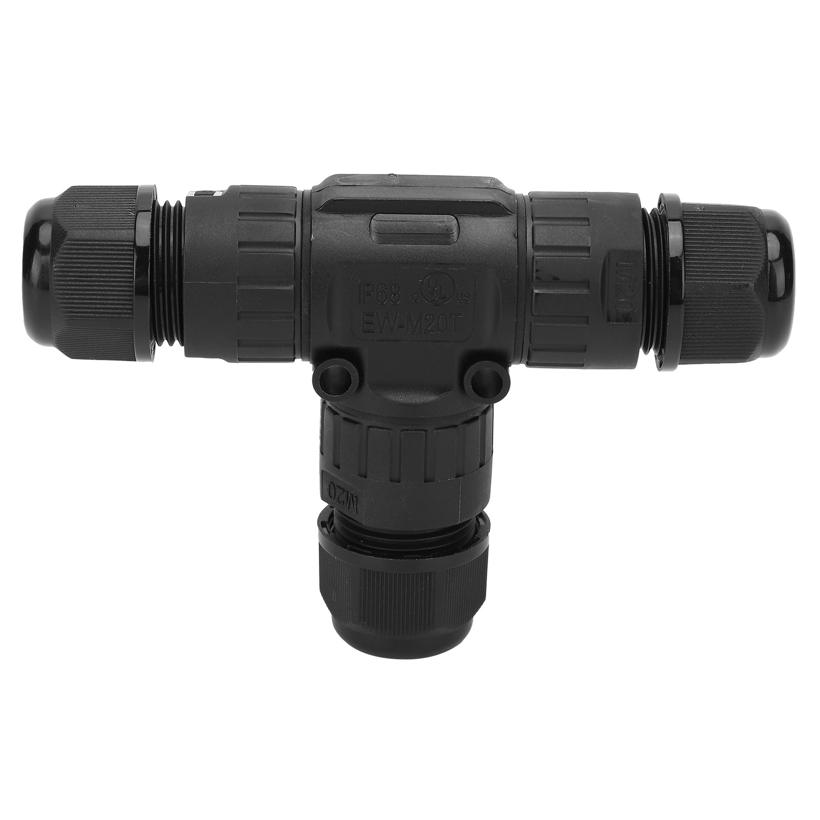 Wasserdichter Stecker Für Elektrische Außenkabelverbindungen, 3-polig Ip68 M20t-3p, 9–12 Mm