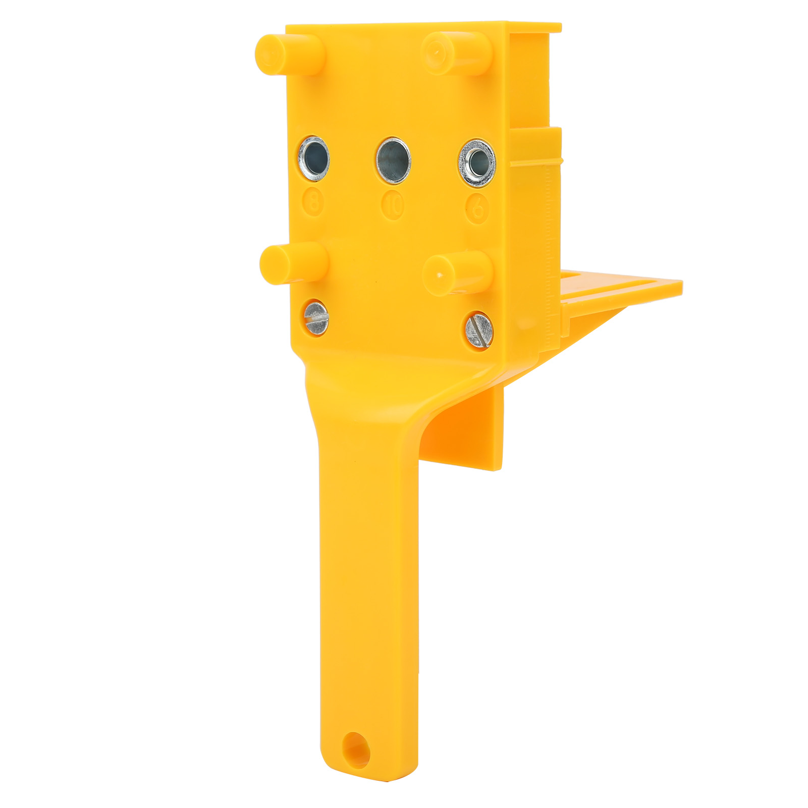 Bohrschablone Für Gerade Löcher, Holzbearbeitung, Heimwerken, Tischlerei, Bohrschablone Für Dübel, Handwerkzeuge, Gelb