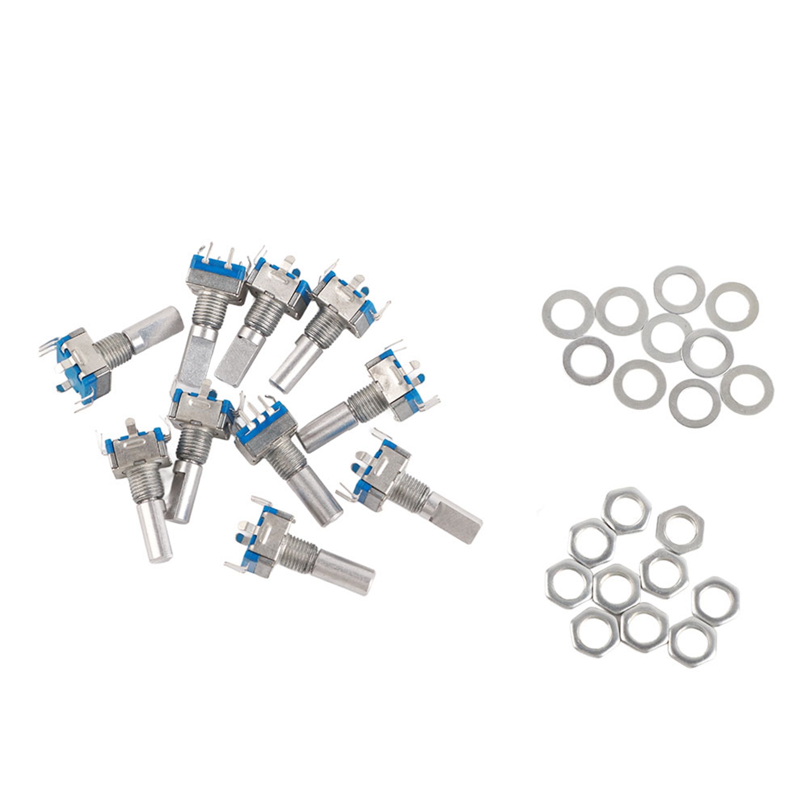 Packung Mit 10 Ec11-drehgebern Mit 5-poligem 5v-digitalpotentiometerschalter