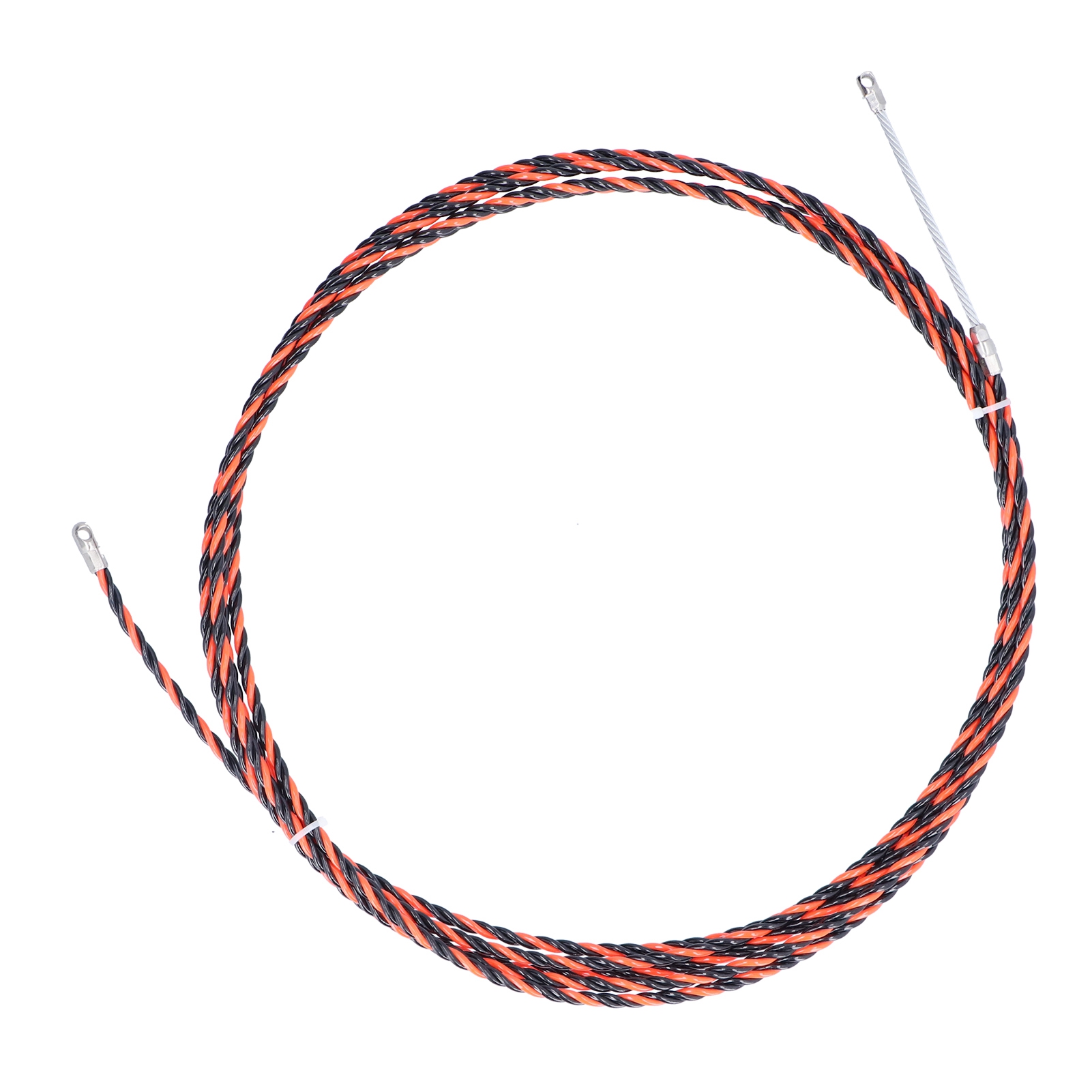 M Langes, Ummanteltes Kabel, Schwarz Und Rot, Zweilitzig, Edelstahl 304, Für Aufzüge, Kräne, Türme