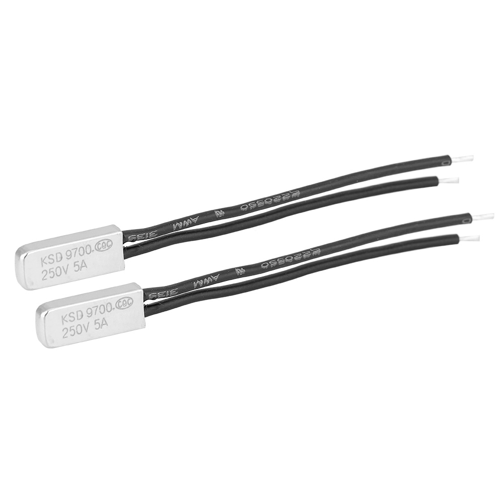 Stück Ksd9700 Temperaturregler, Normalerweise Geschlossen, Thermostat-thermoschutzschalter, 125℃