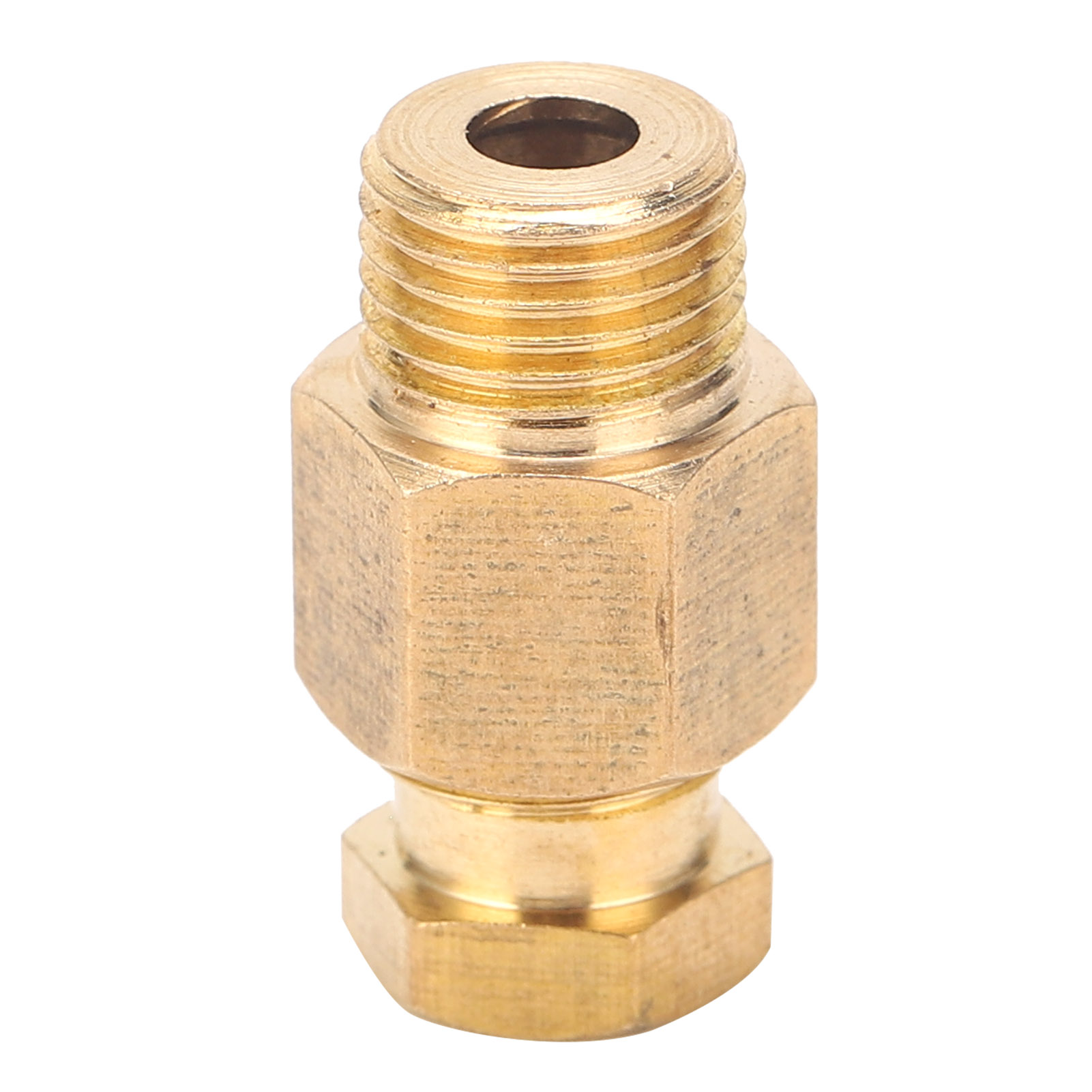 Gerader Blockverbinder Aus Messing Für Ölschlauchwinkel, Passend Für 6mm-m10x1 Pd610-schlauchanschluss