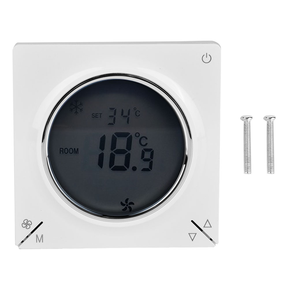 Lcd-thermostat Für Gebläsekonvektoren, Klimaanlagen, Heizungen, Kühlungen, Raumtemperaturregler