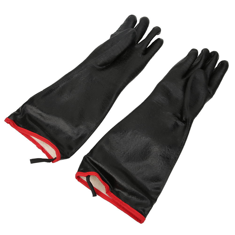 18 Zoll Dicke, Feuerfeste Und Ölbeständige Neopren-thermoschutzhandschuhe Für Den Backofen