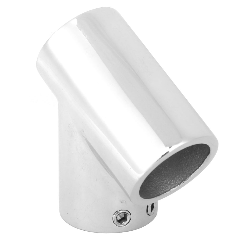 3-wege-rohrverschraubung Aus Edelstahl, 60°-winkelstück, 22 Mm (7/8 Zoll) Schlauchanschluss