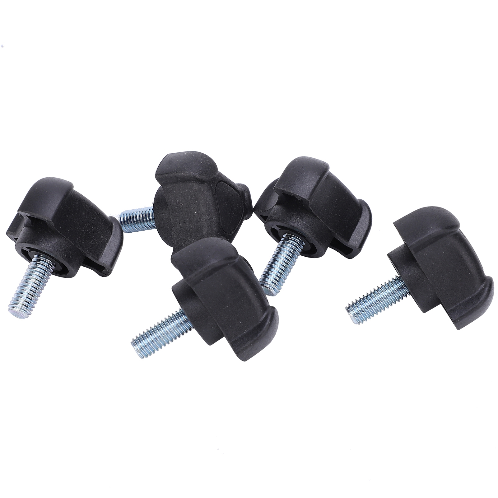 M6 15 Mm Abs-kunststoff-dreieckgriffschrauben Mit Sicherungsmutter Und Bogenkopf